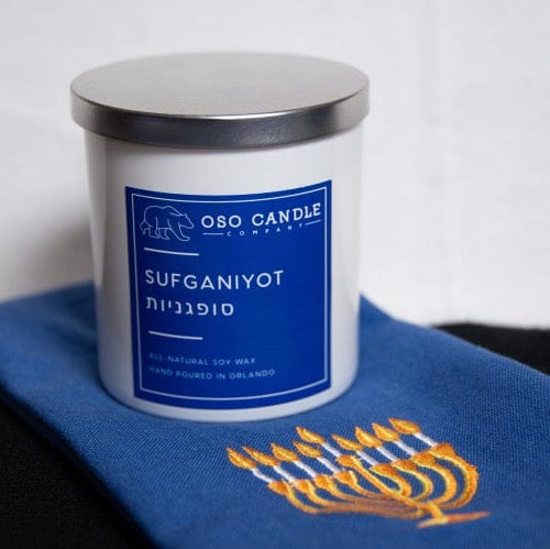 Sufganiyot Scented Hanukkah Soy Candle、mySite、topwebapps