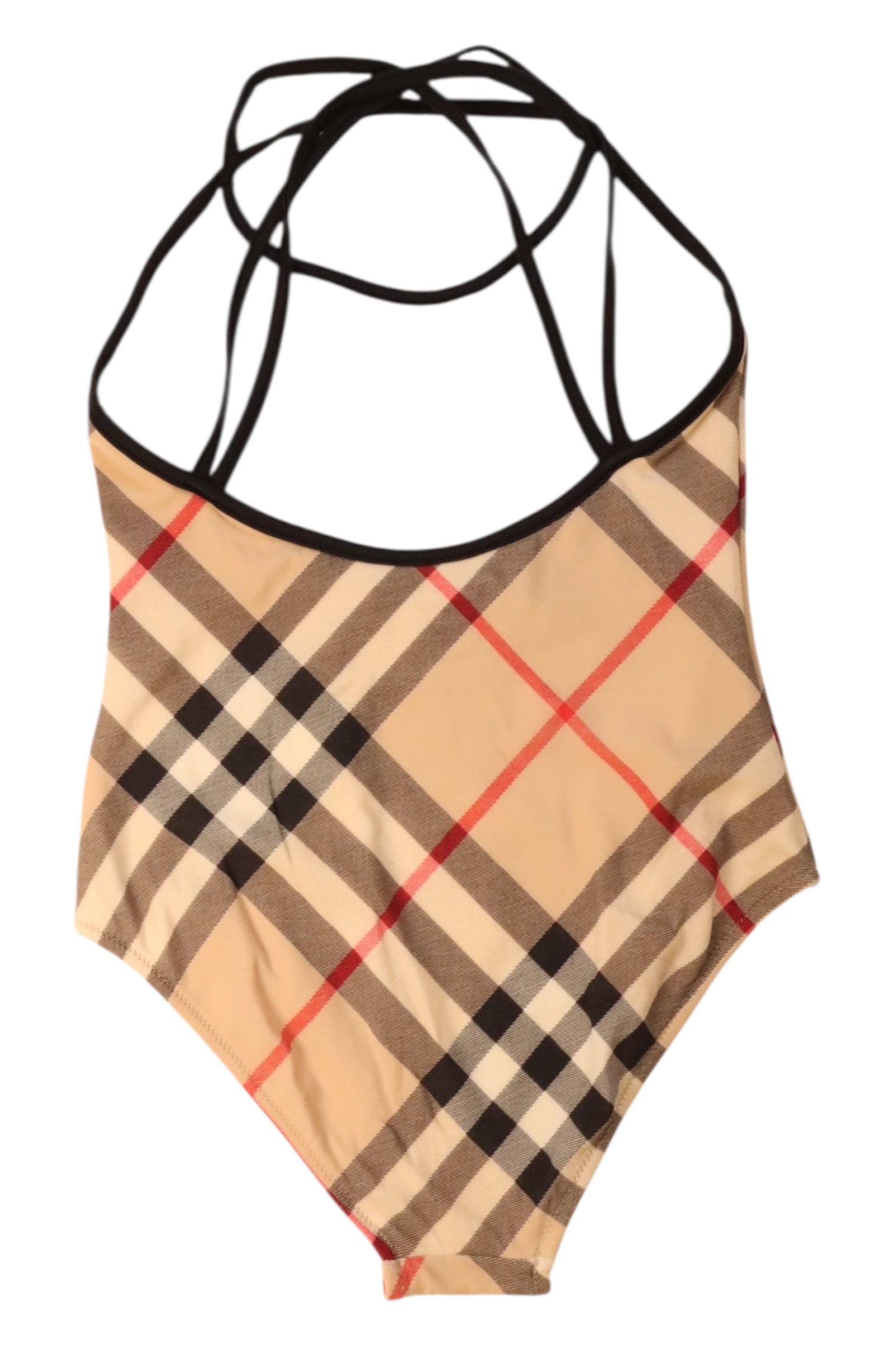 Burberry Checkered Swimsuit 8Y、mySite、g9winljtr