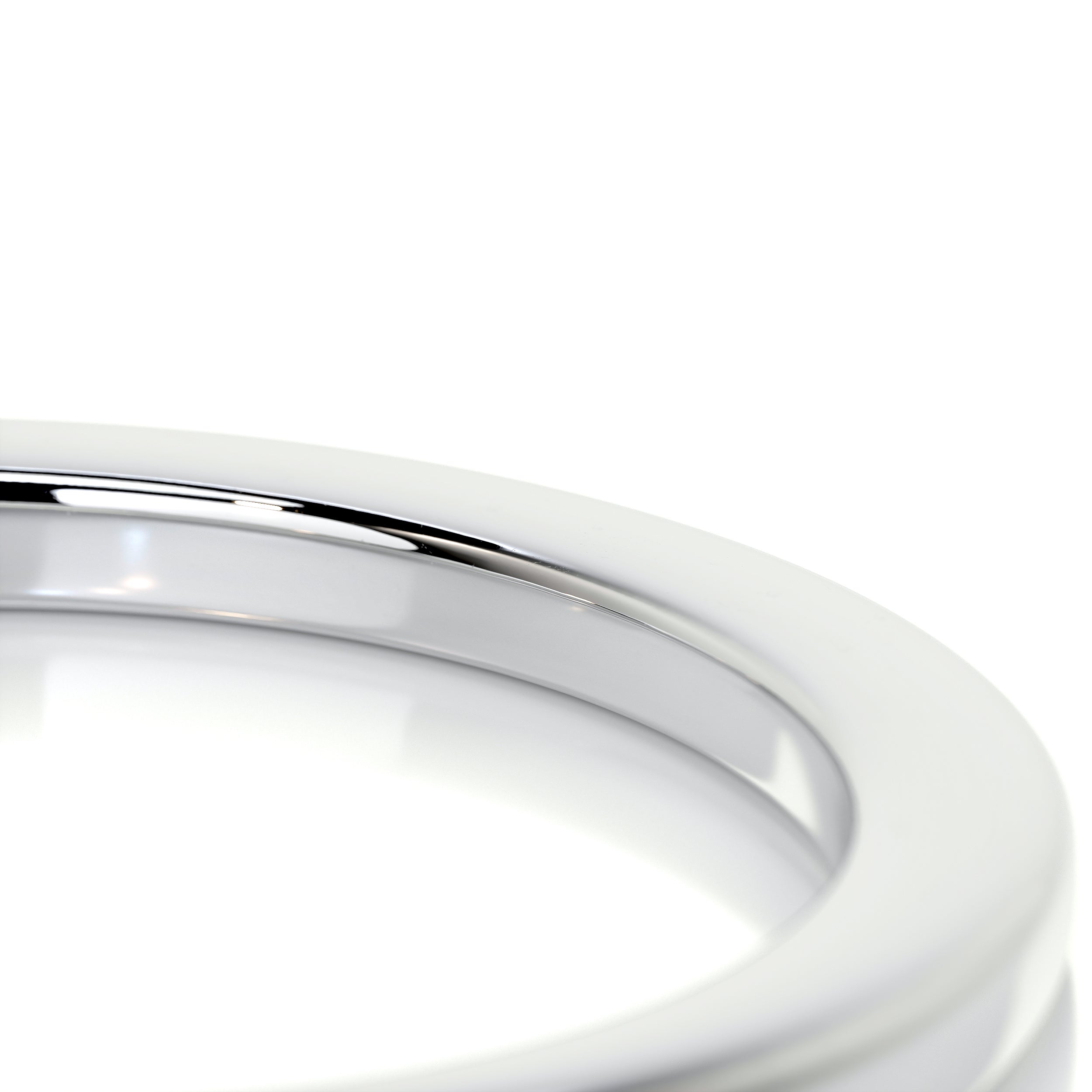 Alex Men's Wedding Band -14K White Gold、mySite、hinf8tx79