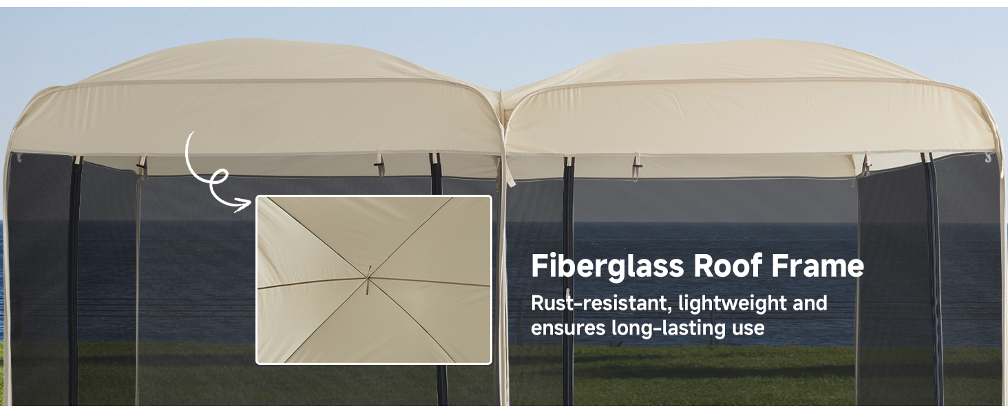 Ample and Sturdy Roof Design