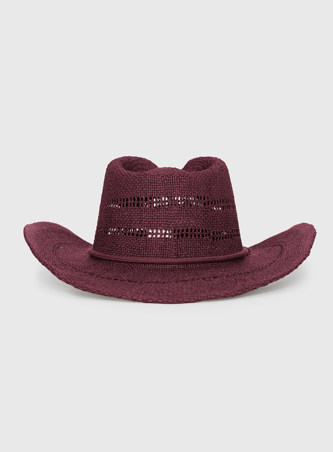 Mid Morning Cowboy Hat Burgundy、mySite、solidvoid