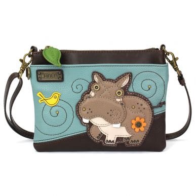 Hippo Collection Keychain/Coin Purse by Chala Vegan*、mySite、g9winljtr
