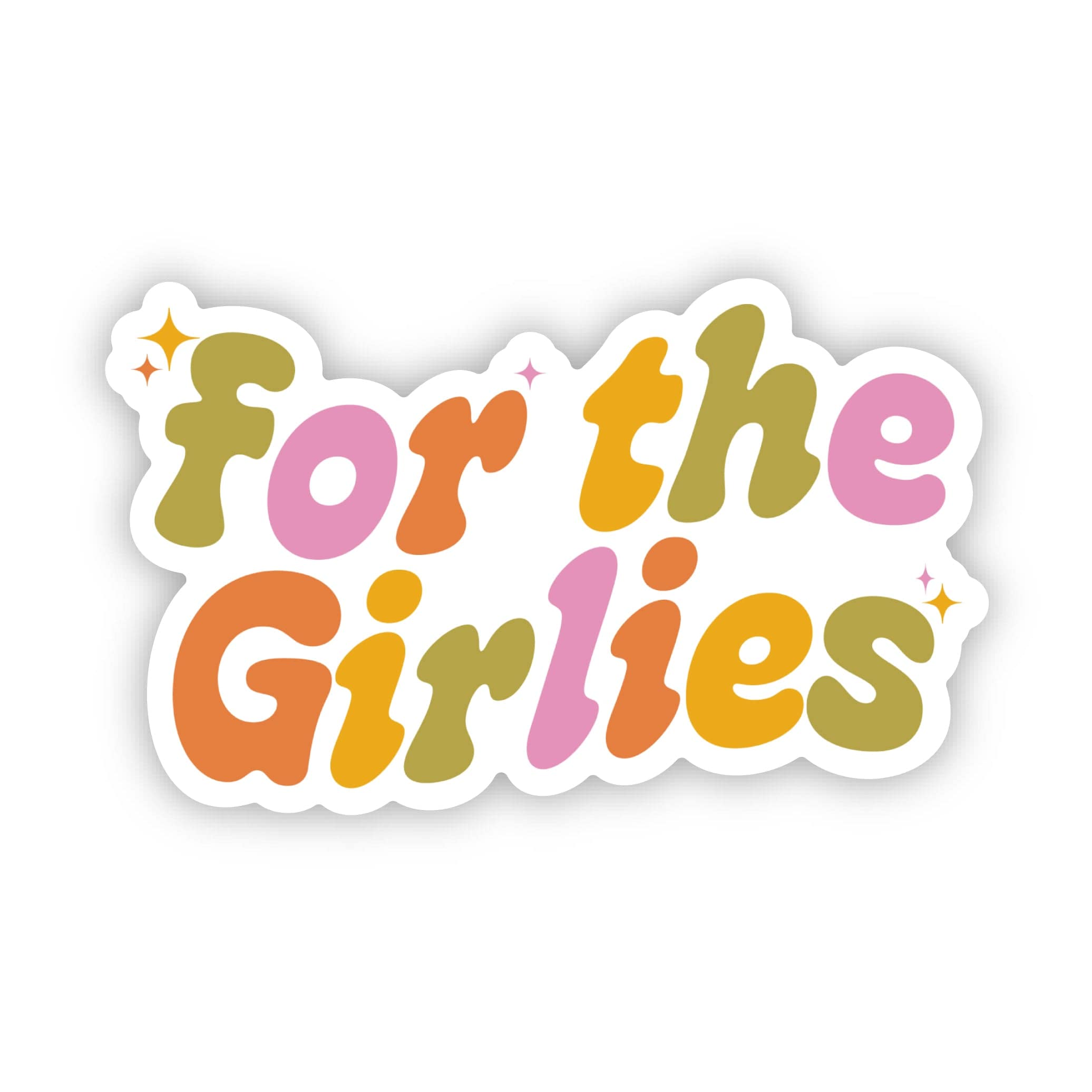 For the Girlies Text Sticker、mySite、ghnorth