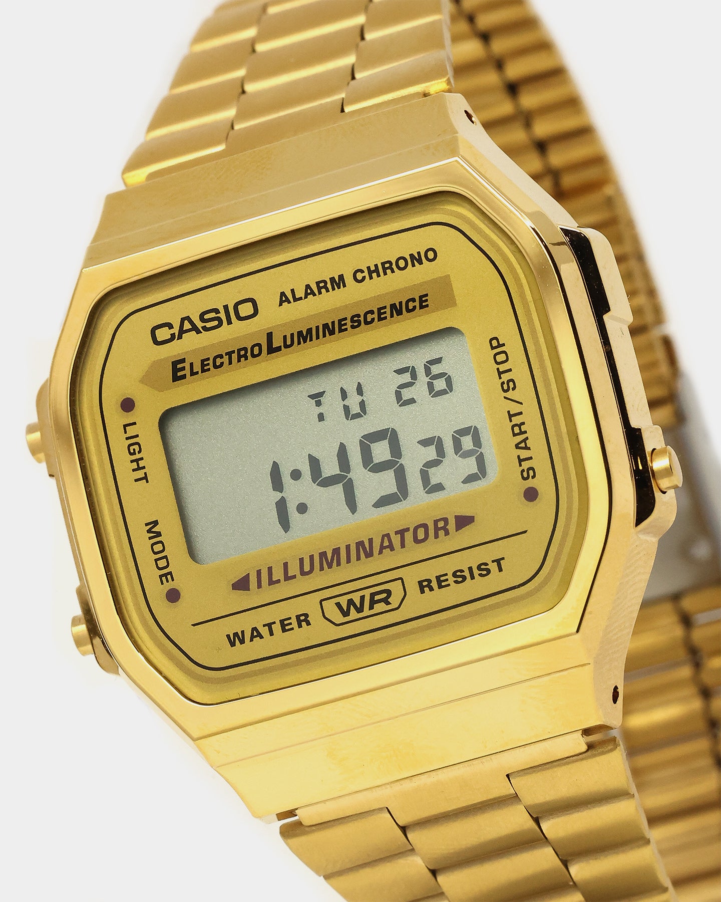 Casio A168WG-9 Gents Digital Watch Gold、mySite、zt4zffjzw