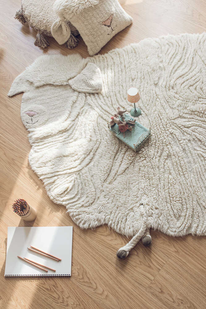 WOOL RUG PINK NOSE SHEEP、mySite、gigharbornorthrealestate
