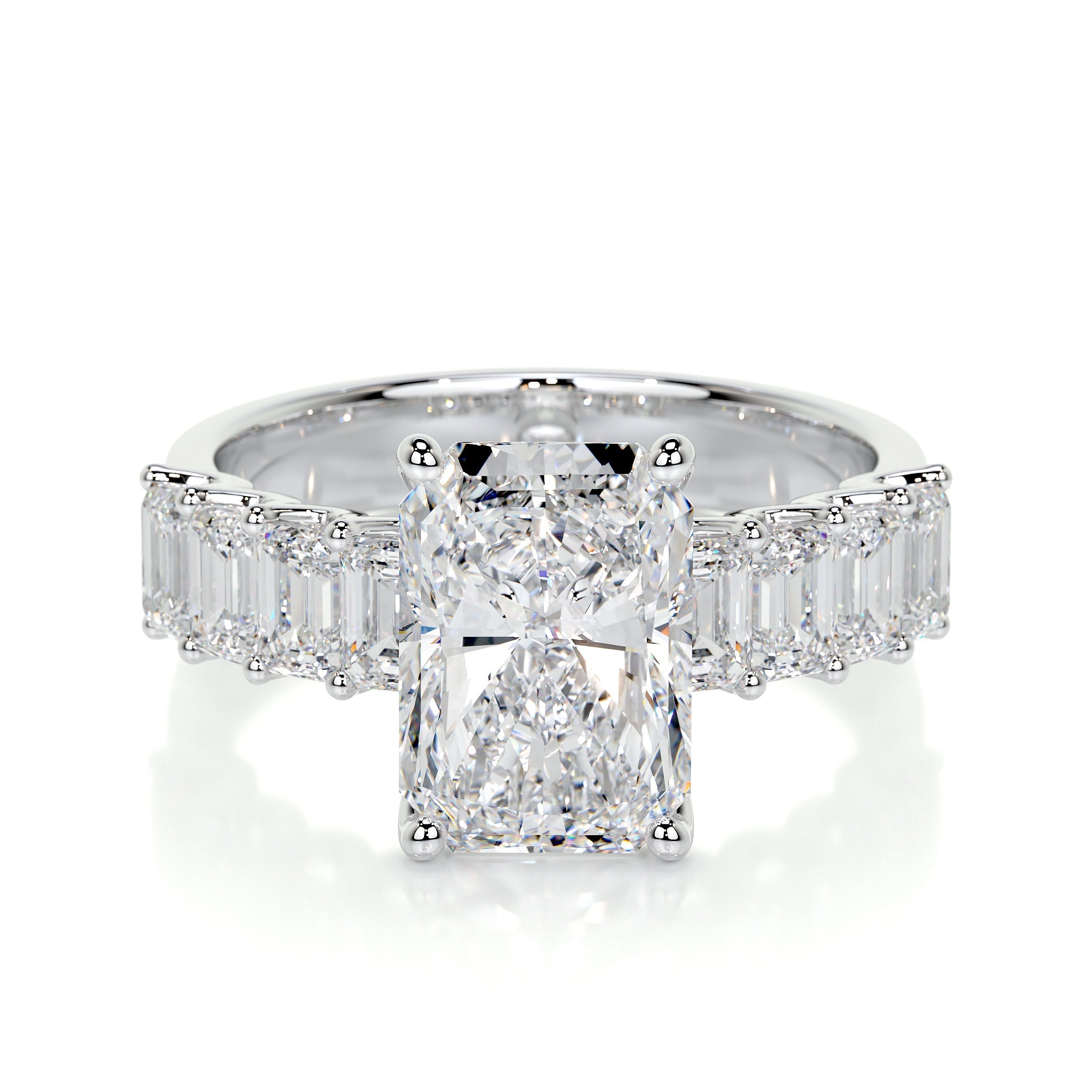 Arabella Lab Grown Diamond Ring -14K White Gold (RTS)、mySite、hinf8tx79