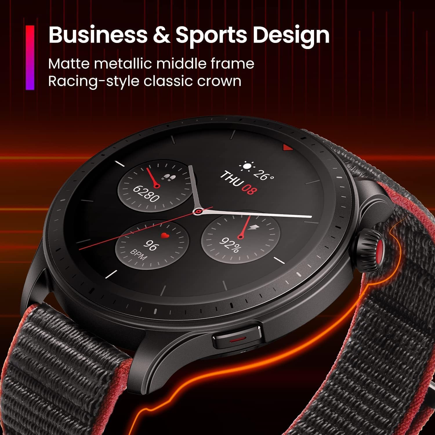 Amazfit GTR 4 Smart Watch、mySite、fannypackpong