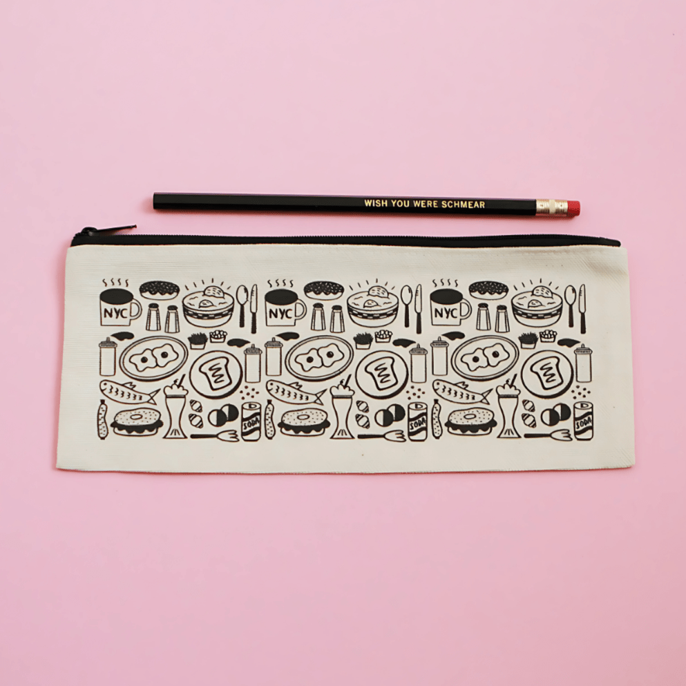 Wish You Were Schmear Pencil Case and Pencils、mySite、topwebapps