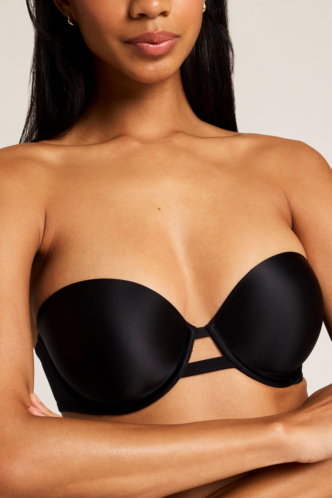 Glacé Strapless Bra in Black、mySite、bengalsvssteelers