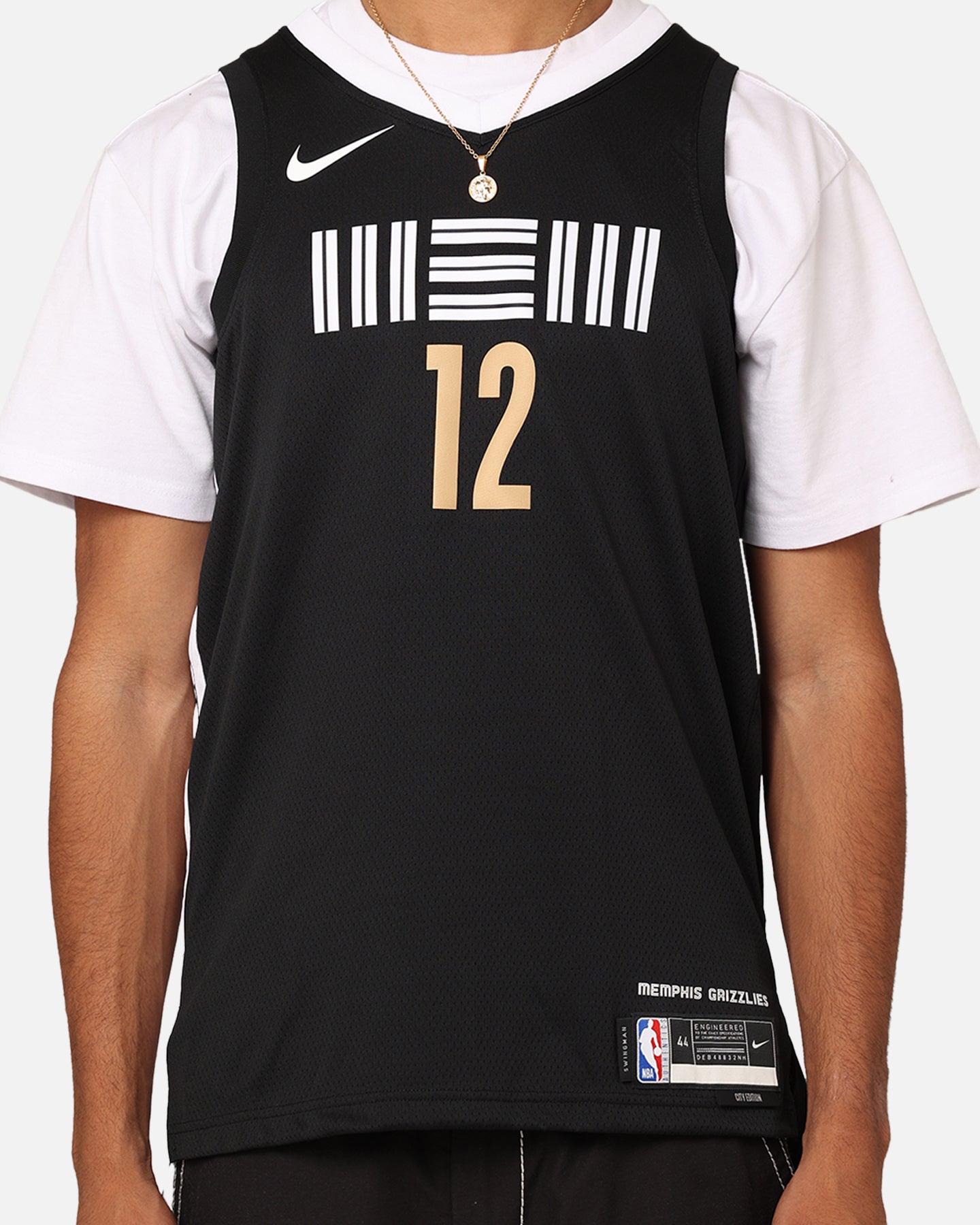 Nike Memphis Grizzlies Ja Morant Dri-FIT Swingman Jersey Black、mySite、zt4zffjzw