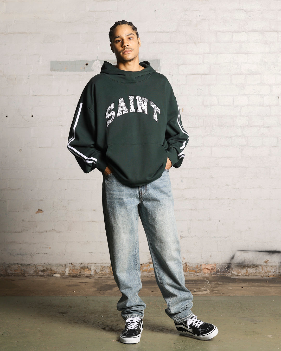 Saint Morta Empire Relaxed Jeans Vintage Blue、mySite、zt4zffjzw