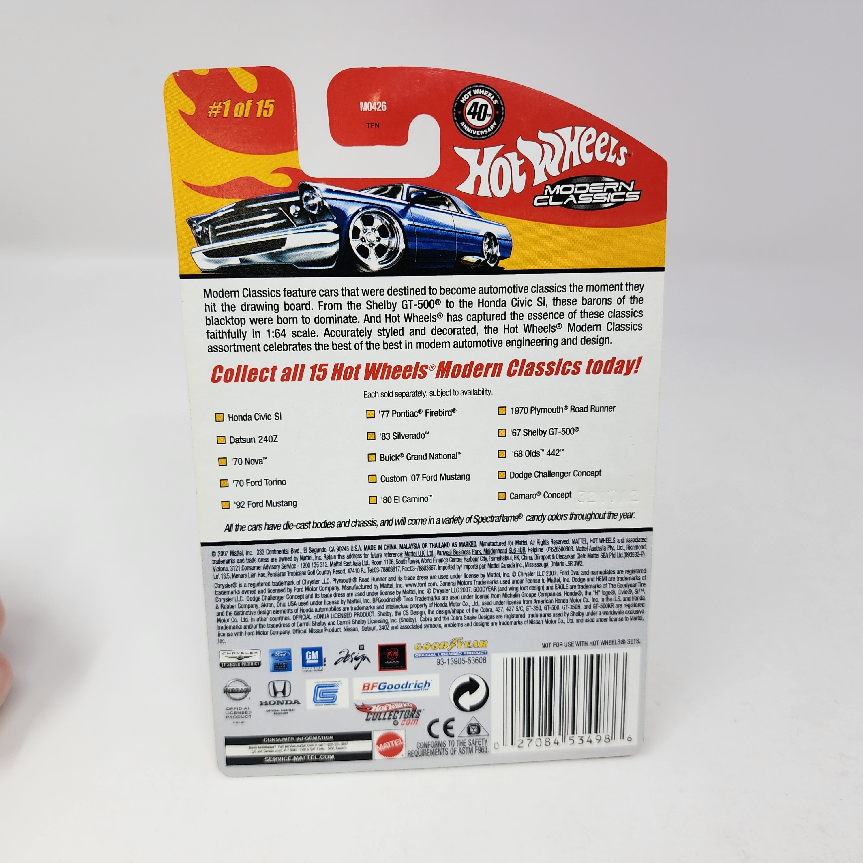 Honda Civic Si #1 * Hot Wheels Modern Classics、mySite、hgirdovlk