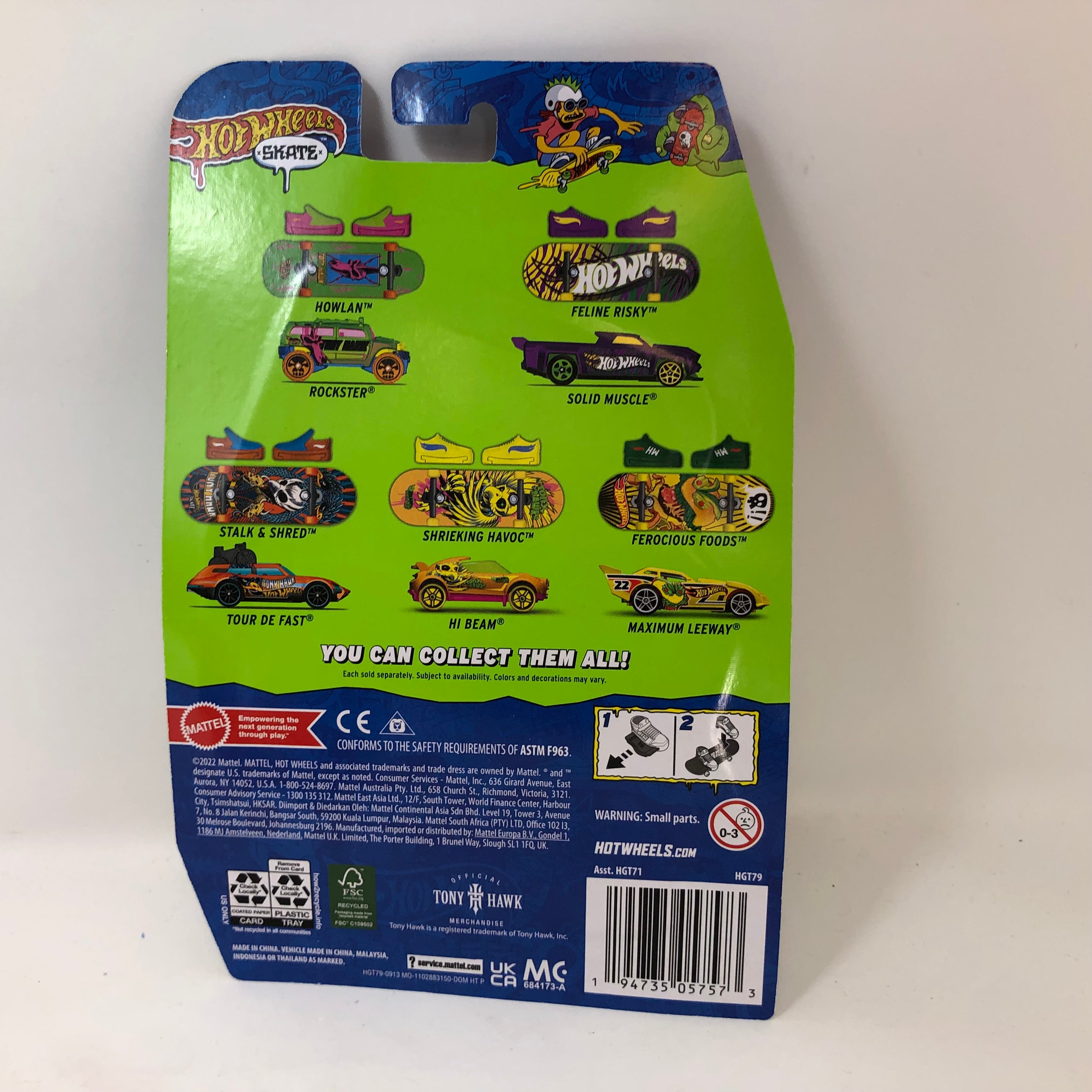 2023 Hot Wheels Skate Tony Hawk * Rapid Response & Animal Attack Skate Board & Shoes、mySite、hgirdovlk