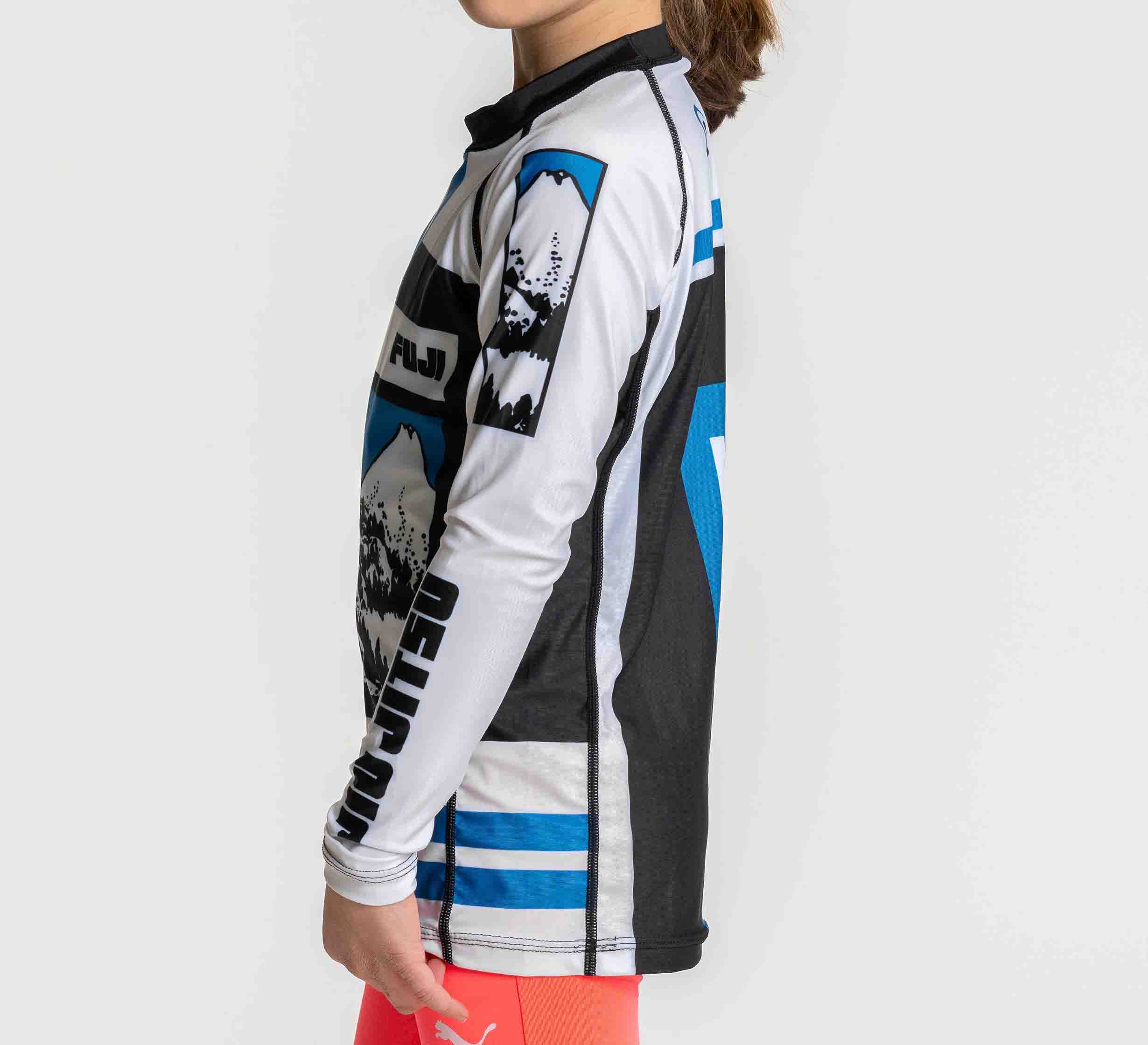 Kids Mt. FUJI Flex Lite Long Sleeve Rashguard Blue、mySite、gigharbornorthrealestate