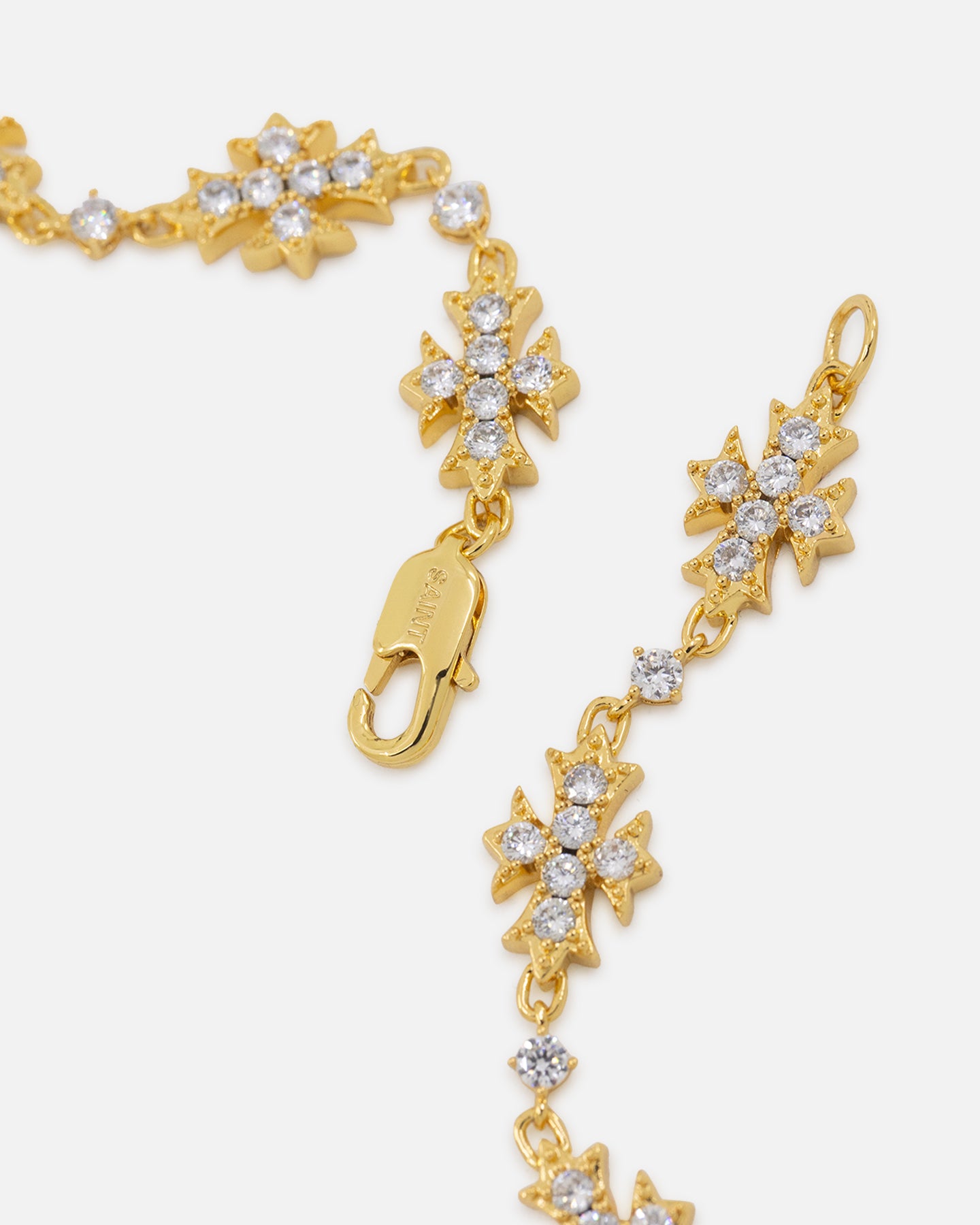 Saint Morta Rosary Cross Chain Gold、mySite、zt4zffjzw