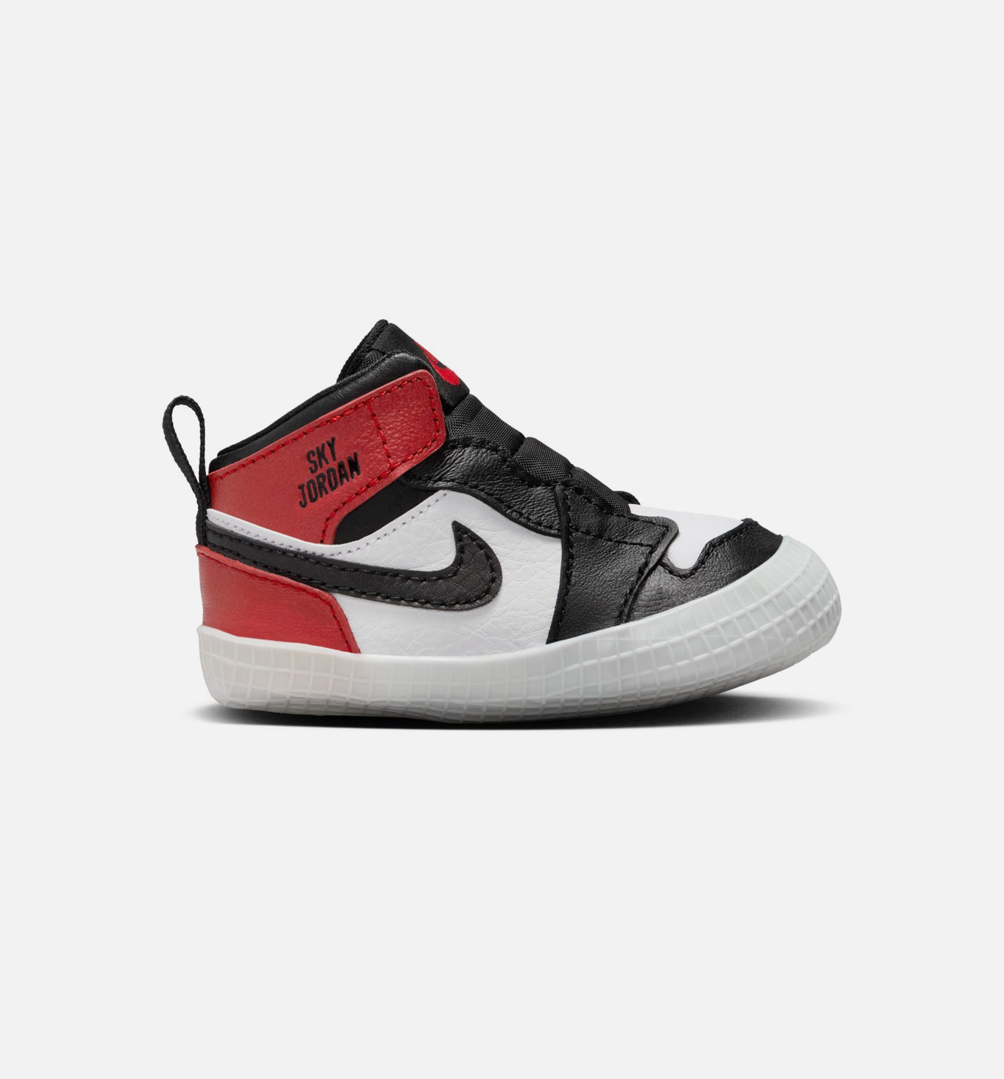 Air Jordan 1 Retro High OG Black Toe Infant Crib Lifestyle Shoe - White/Black/Varsity Red/Sail、mySite、dreamappss