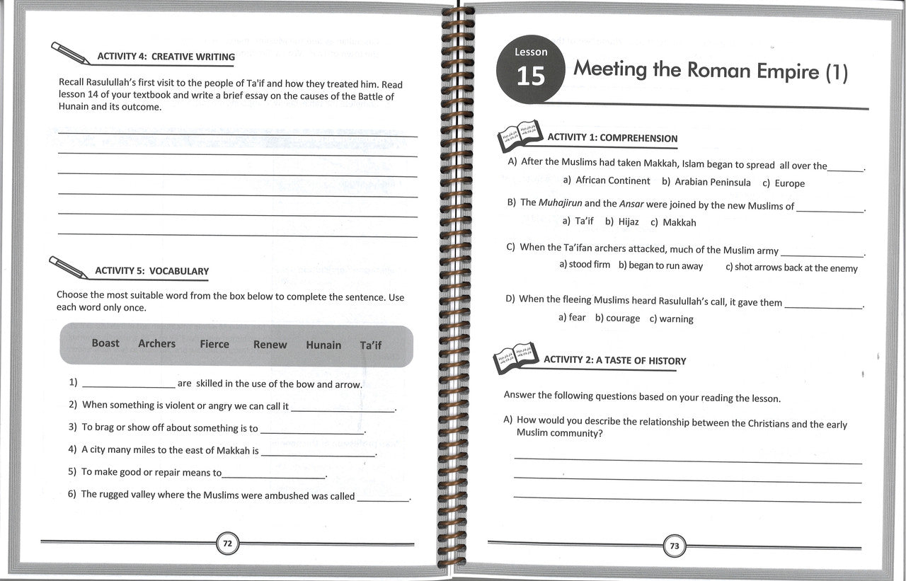 Mercy to Mankind: Madinah Period Grade 6 Workbook、mySite、topwebapps