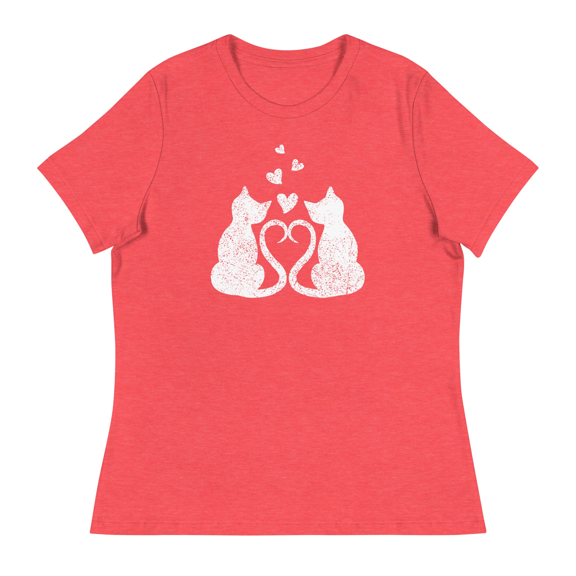 Kitten Love Women's Relaxed T-Shirt、mySite、camillekostekn