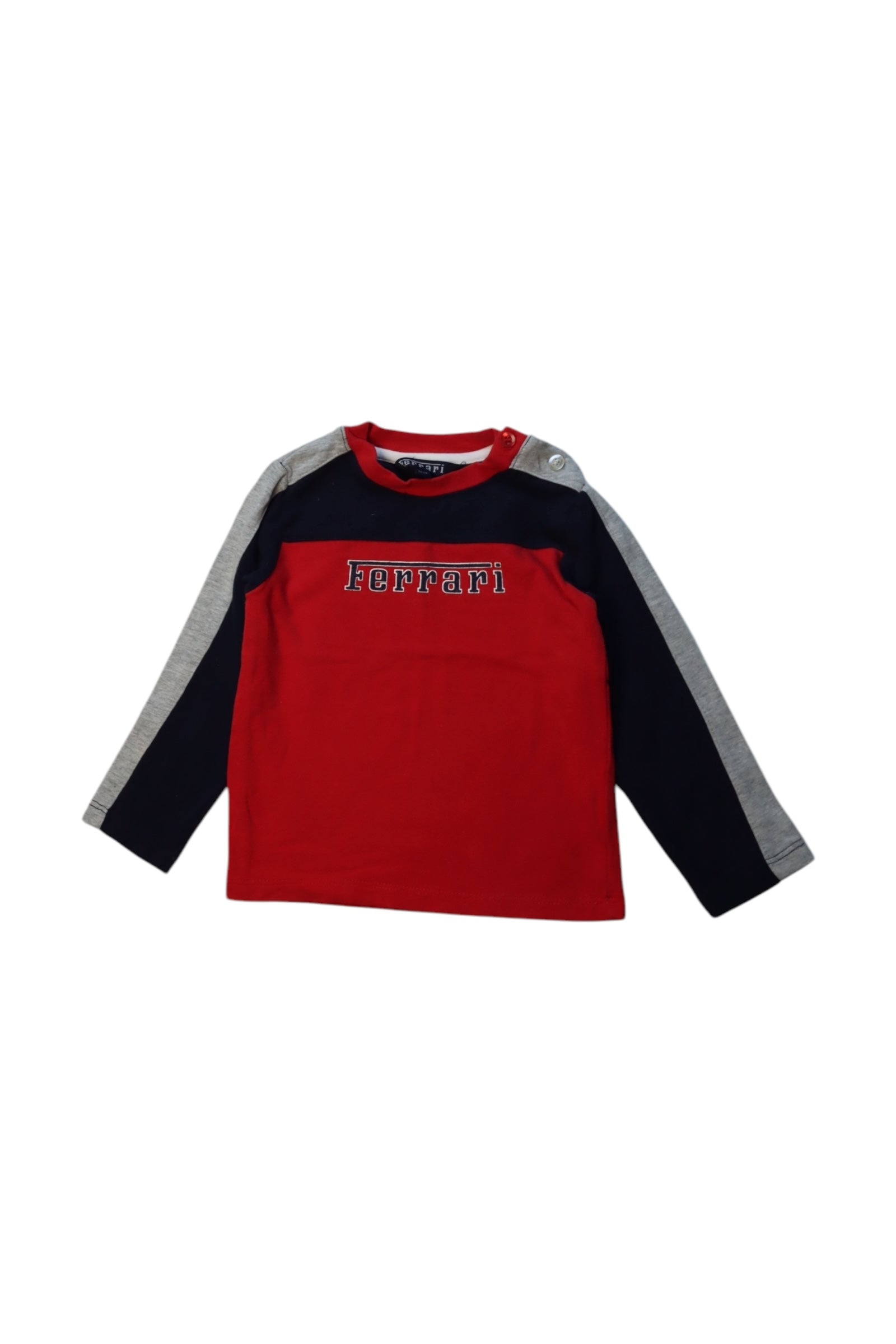 Ferrari Long Sleeve Shirt 6-12M、mySite、g9winljtr