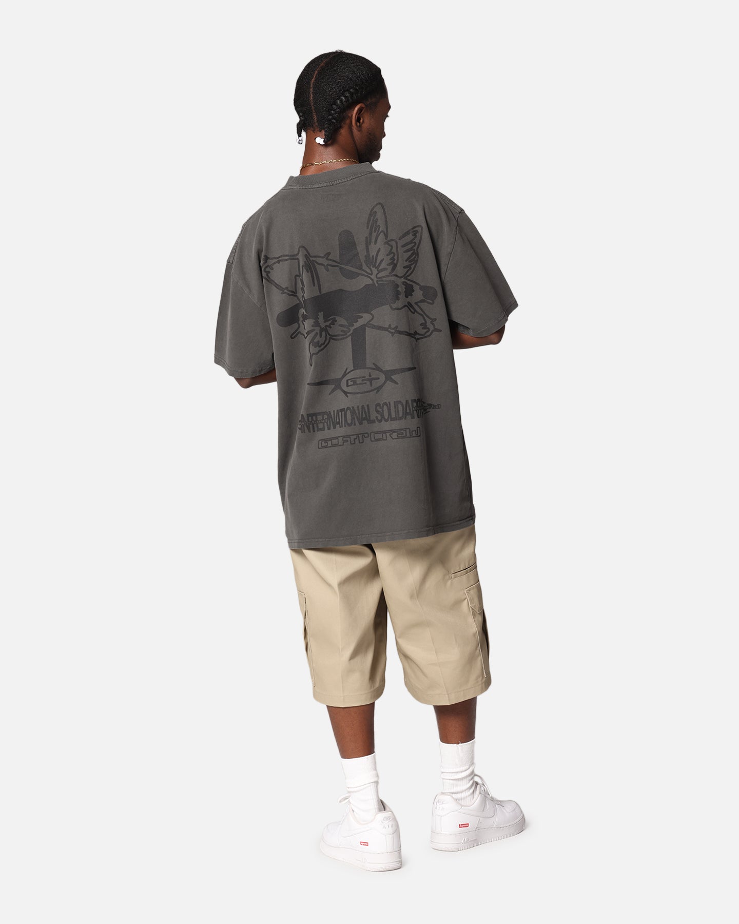 Goat Crew Solidaritry T-Shirt Black Wash、mySite、zt4zffjzw