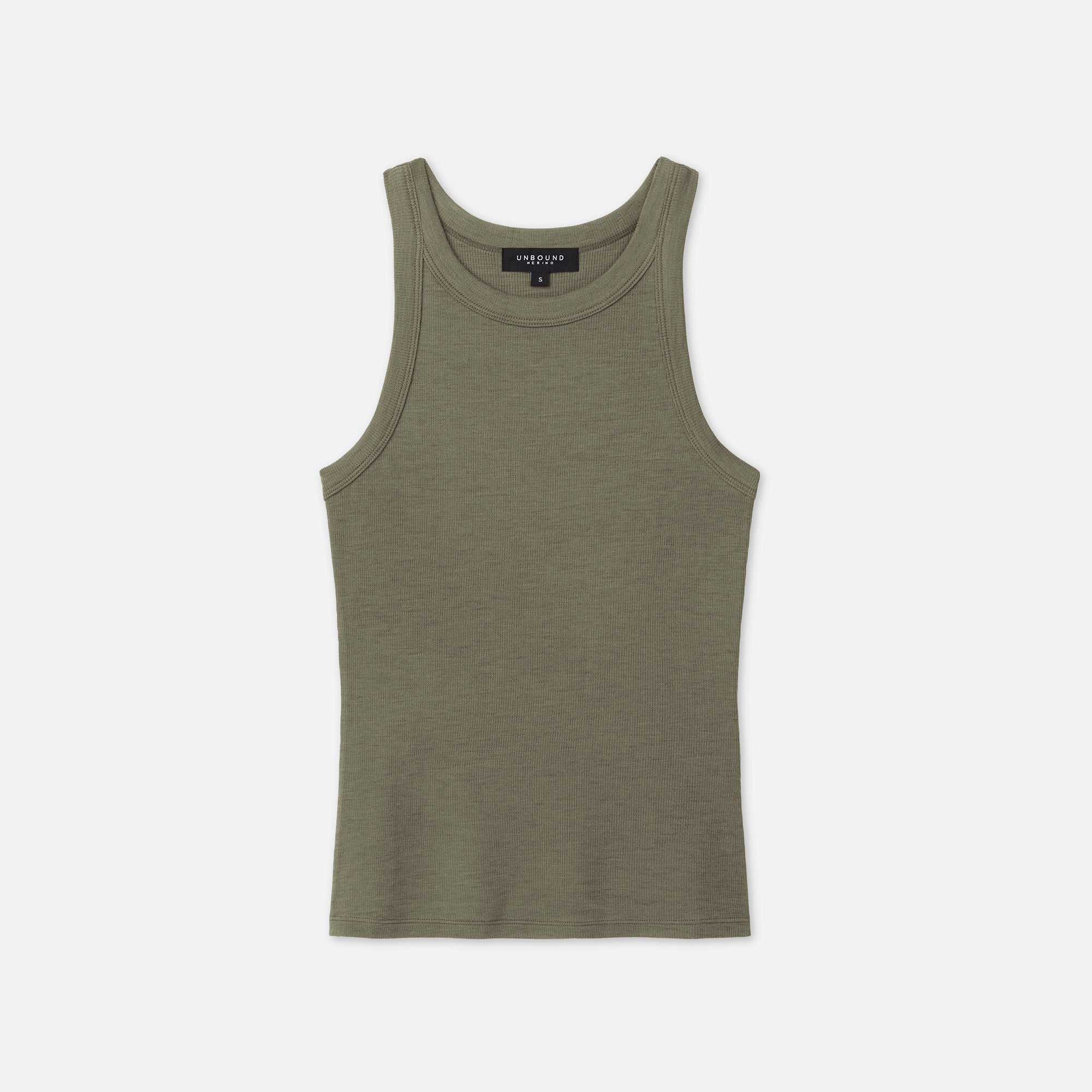 Women's Merino Ribbed Racer Tank、mySite、noshort