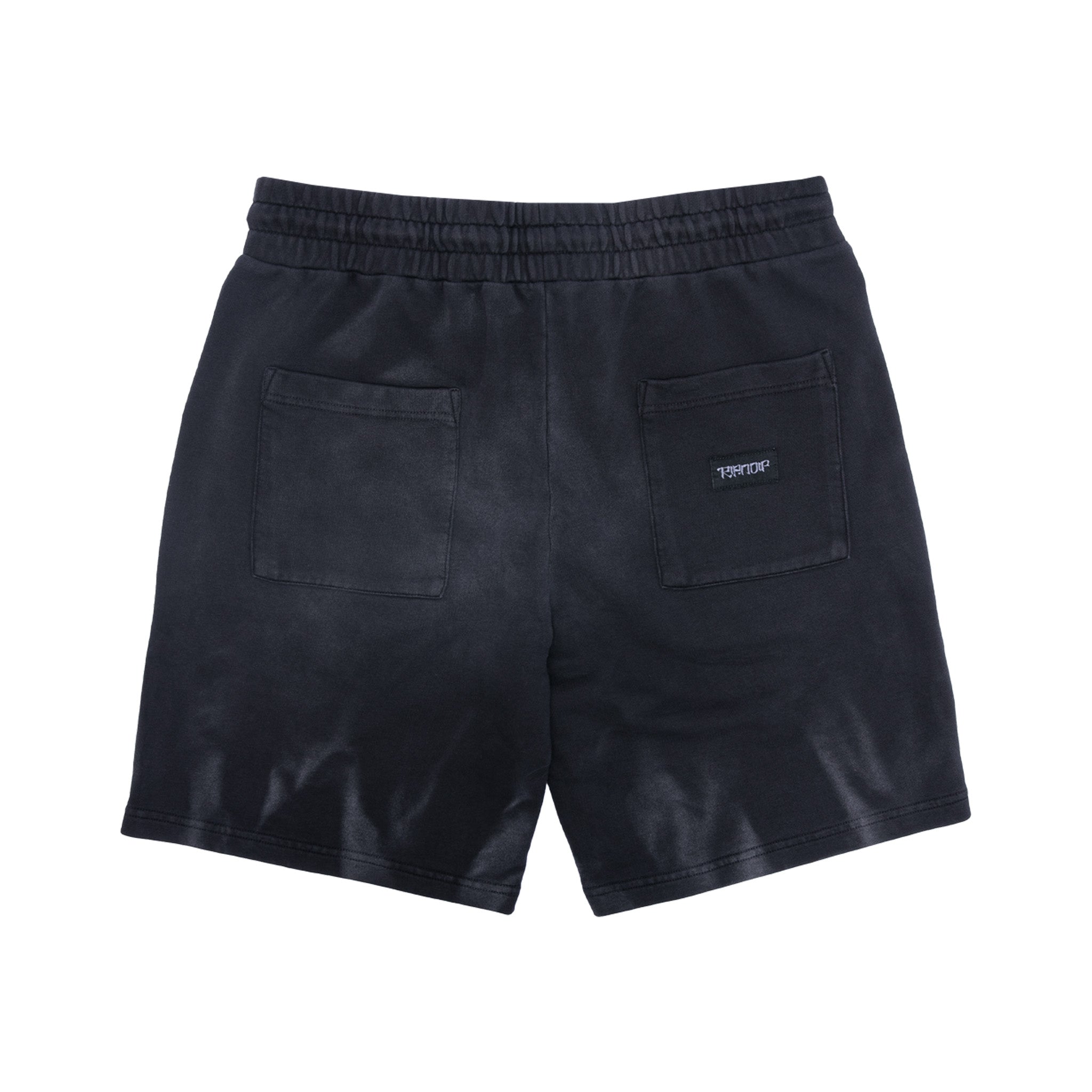  Mystic Jerm Sweatshorts (Black Faded Wash)、mySite、merchandisen