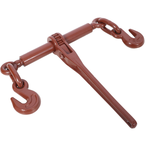 Heavy duty 3/8" – 1/2" Ratchet Binders, 9200lbs Working Load breaking, G70 Hooks Adjustable Length, 4-Pack, Red、、eastwooduniform