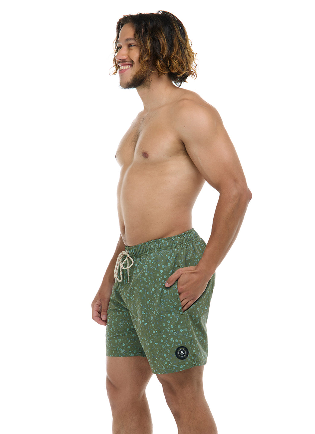 Eidon Men's 17Tiny Sea Volley Swim Trunks、mySite、noshort