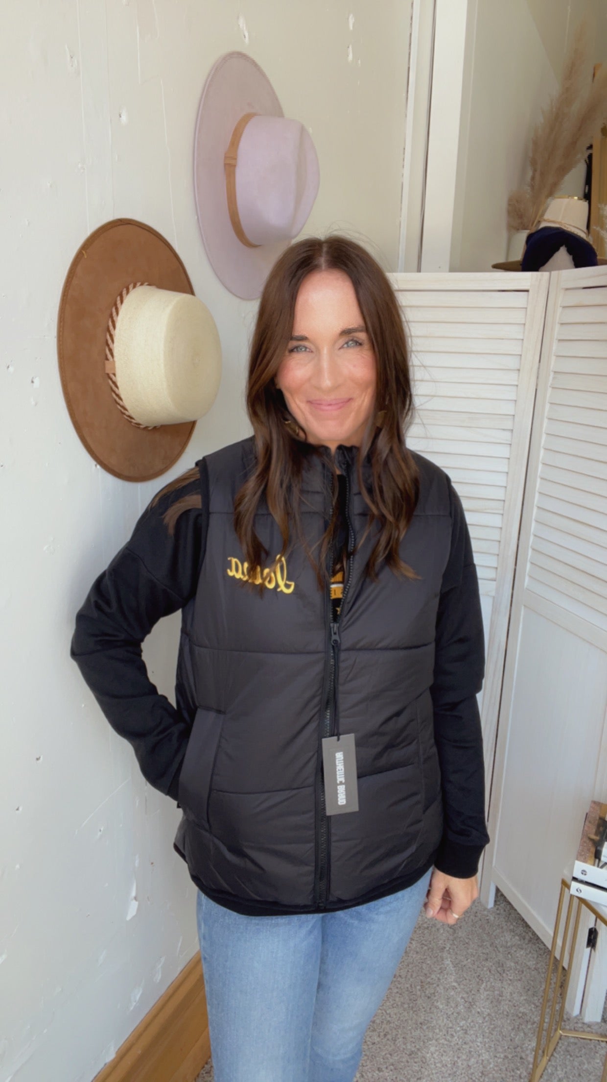 University of Iowa Licensed Puffer Vest、mySite、garagedoors4me