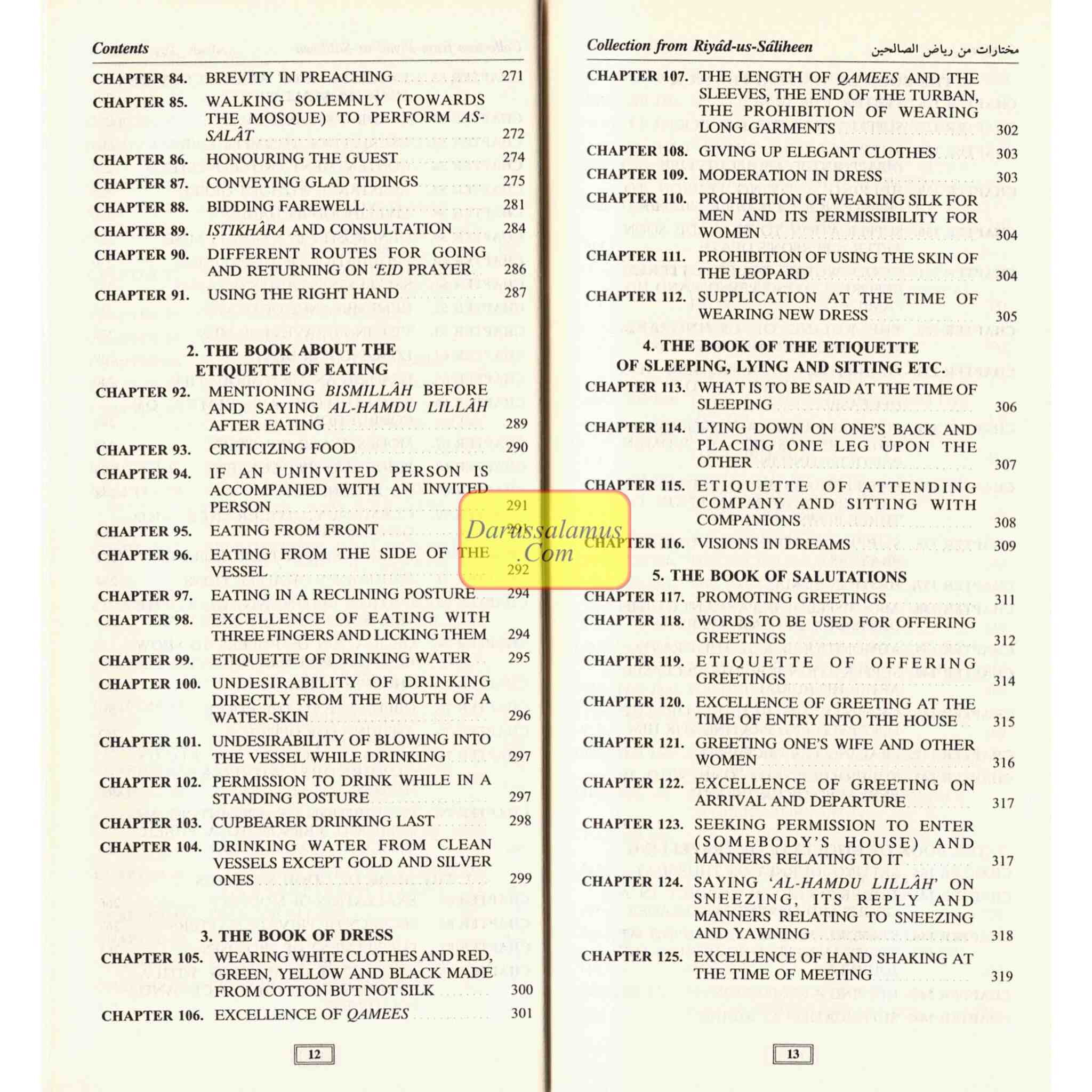 Collection From Riyad-us-Saliheen (Vinyl Bound) By Imam Nawawi、mySite、topwebapps