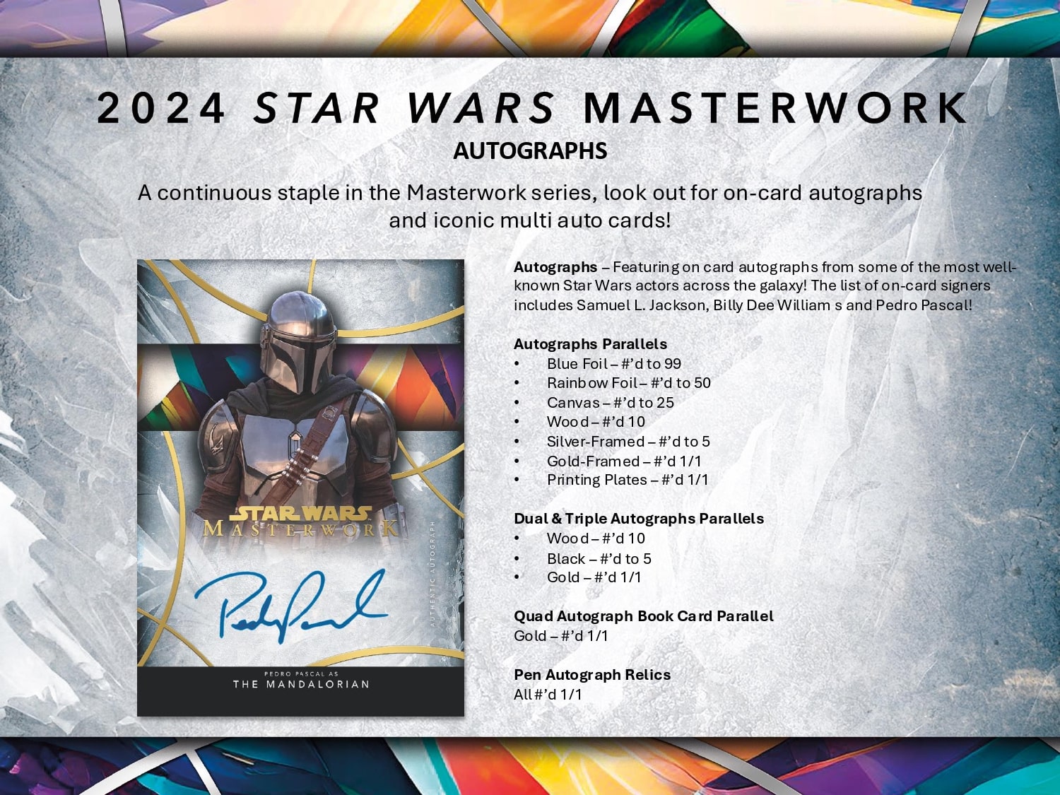 Topps Star Wars Masterwork 2024 - Hobby Box、mySite、waistdrama