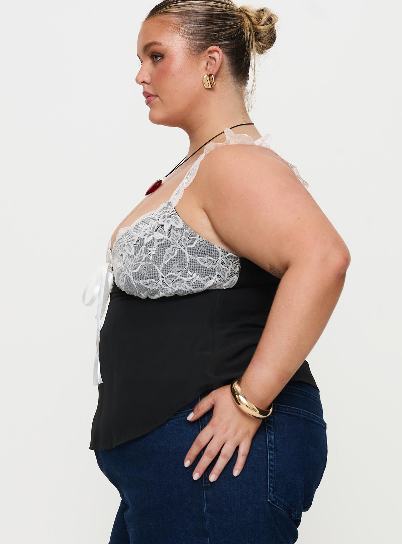 Delvonte Top Black Curve、mySite、solidvoid