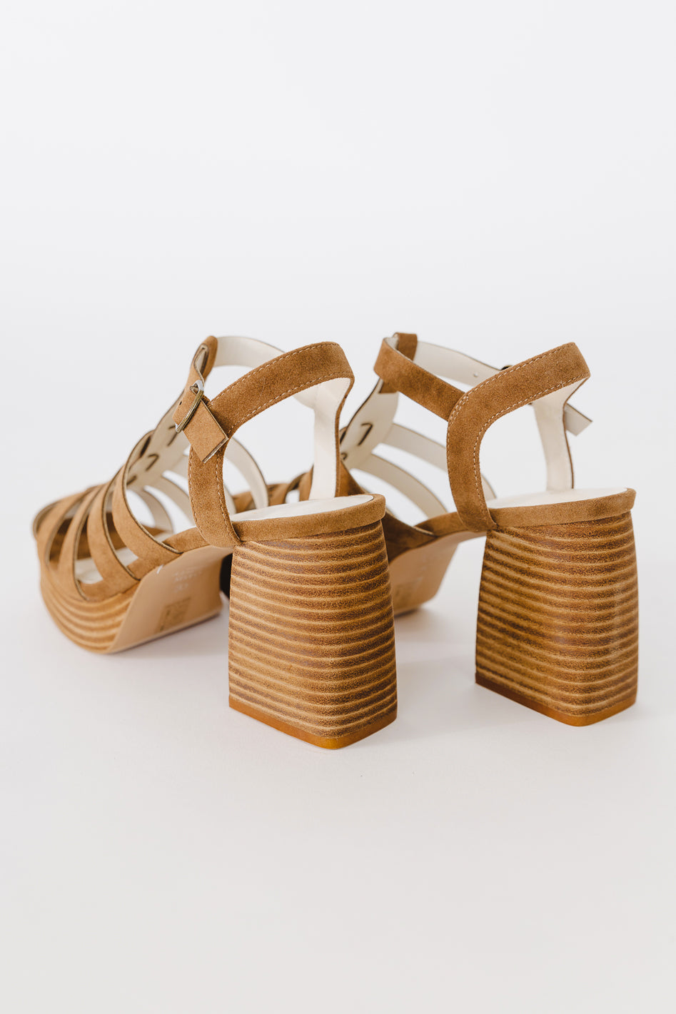  Hailee Platform Heels in Brown - FINAL SALE、mySite、merchandisen