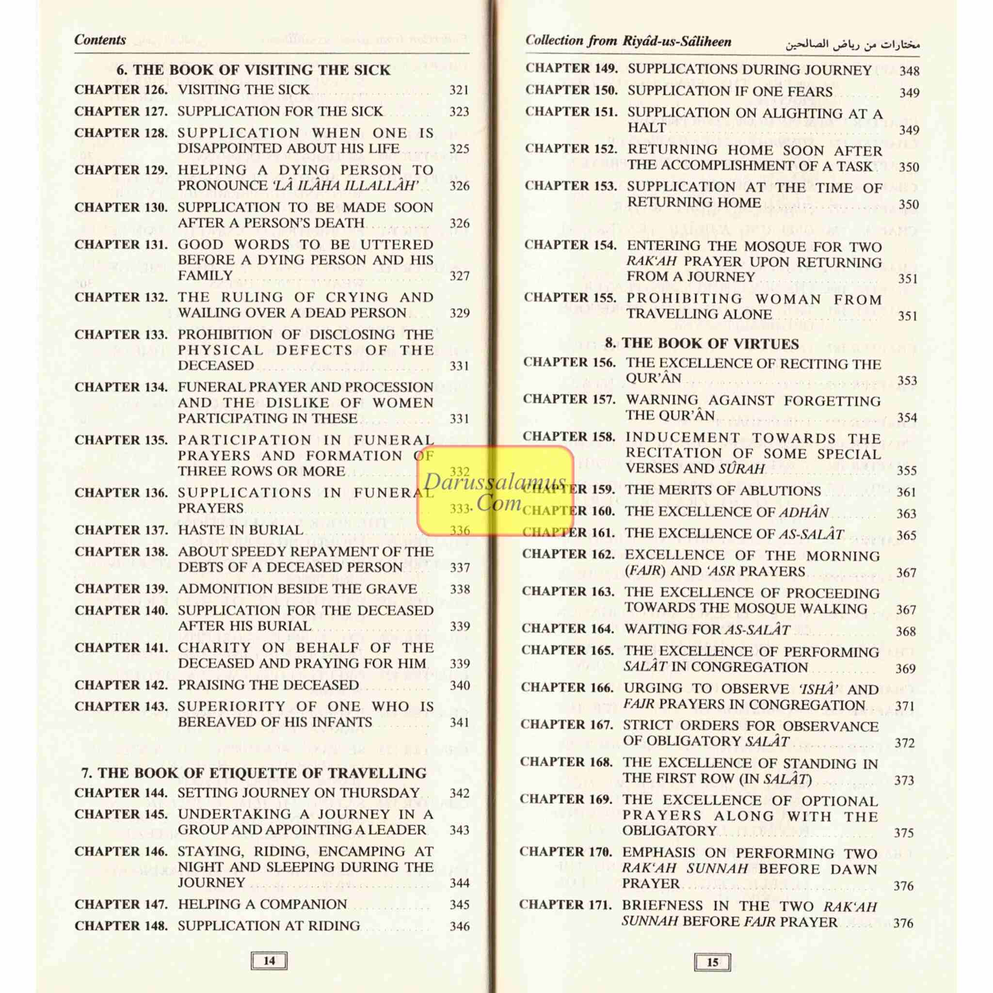 Collection From Riyad-us-Saliheen (Vinyl Bound) By Imam Nawawi、mySite、topwebapps