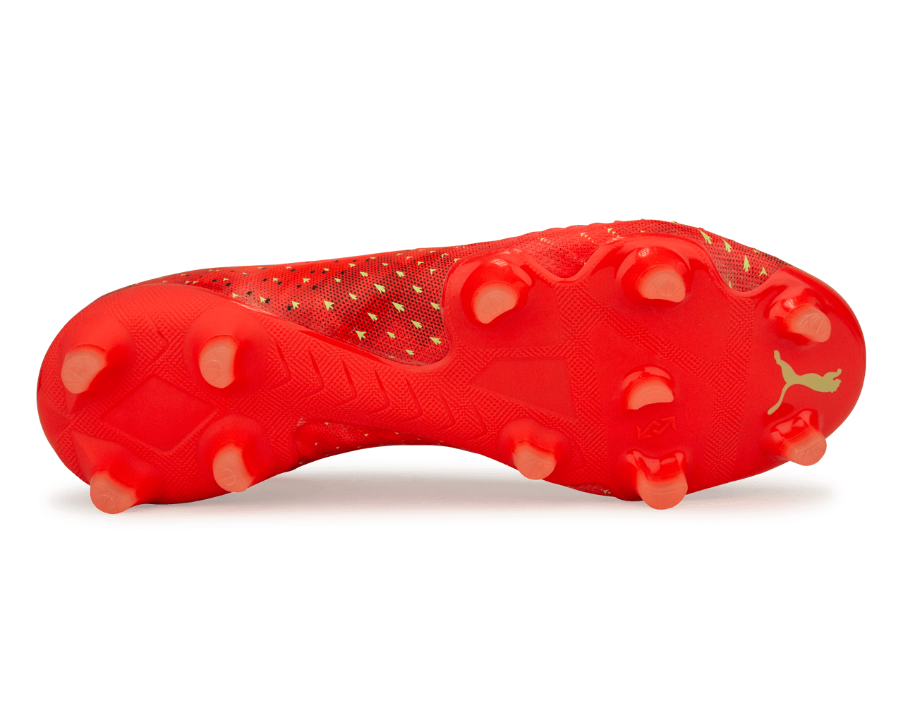 PUMA Men's Future 2.4 FG/MG Coral/Black、mySite、noshort