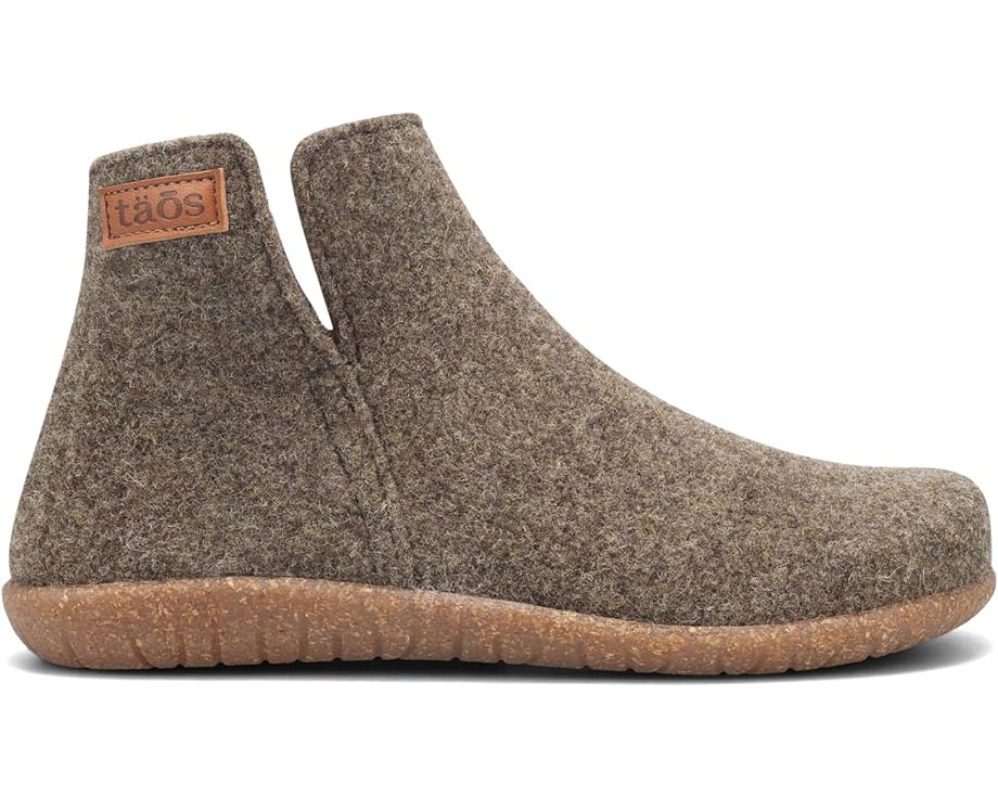  Taos Unisex Good Wool Slipper Boot - Brown/Olive、mySite、preschool7hills