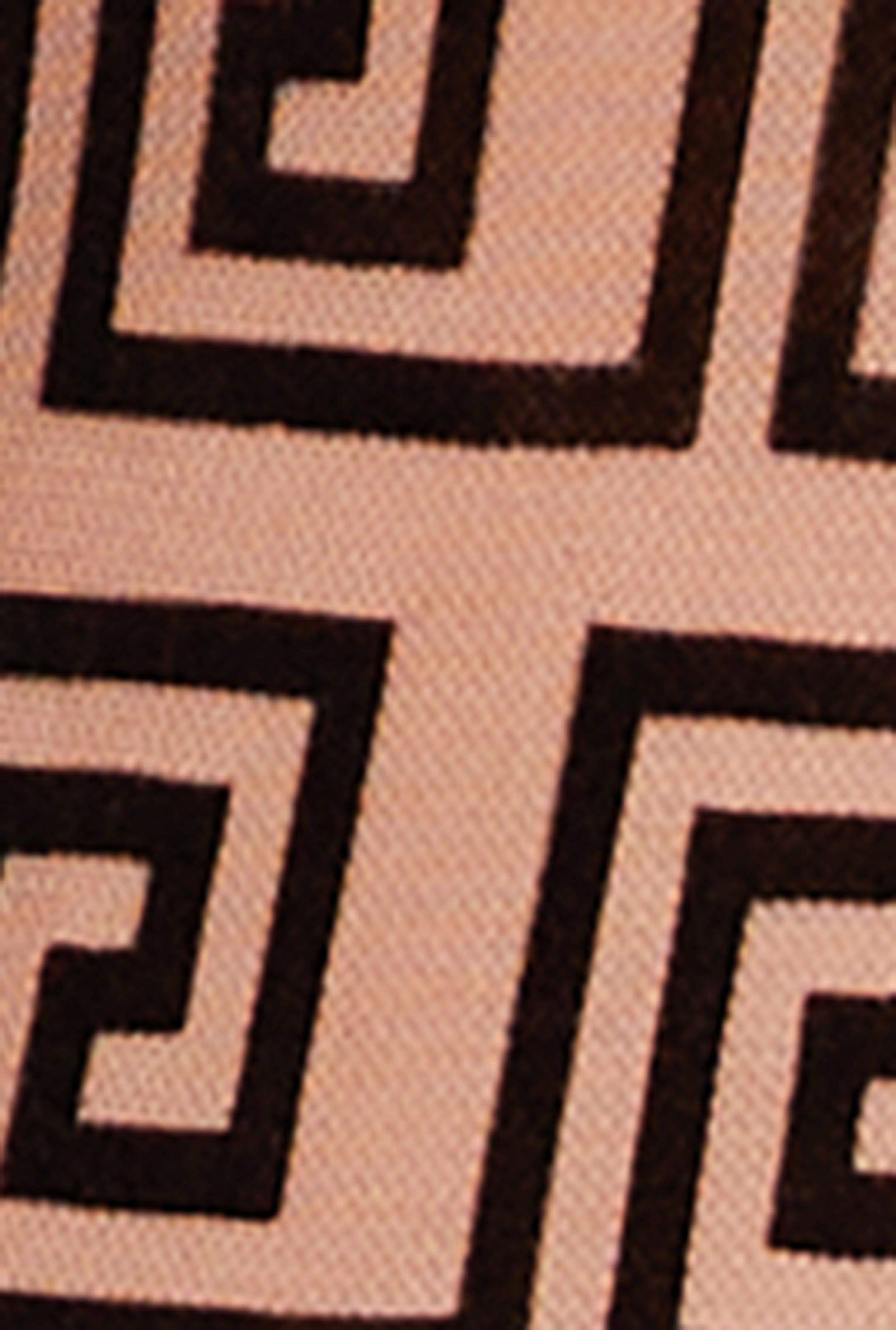 Plus Size Mesh Velvet Burnout Greek Key Bodysuit、mySite、camillekostekn