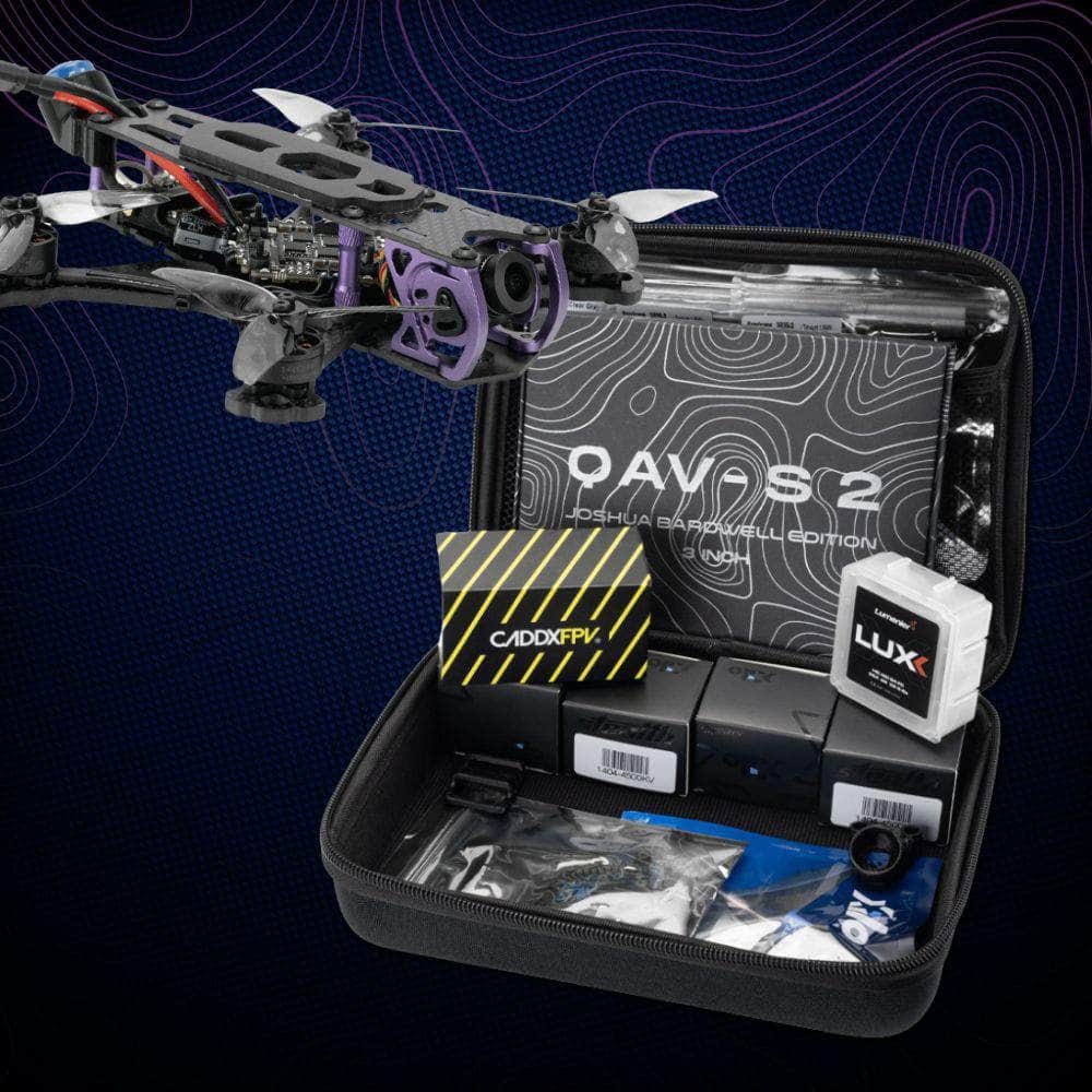  Beginner DIY FPV Drone Kit - QAV-S 2 Sub-250 Joshua Bardwell SE 3” - Analog、mySite、merchandisen