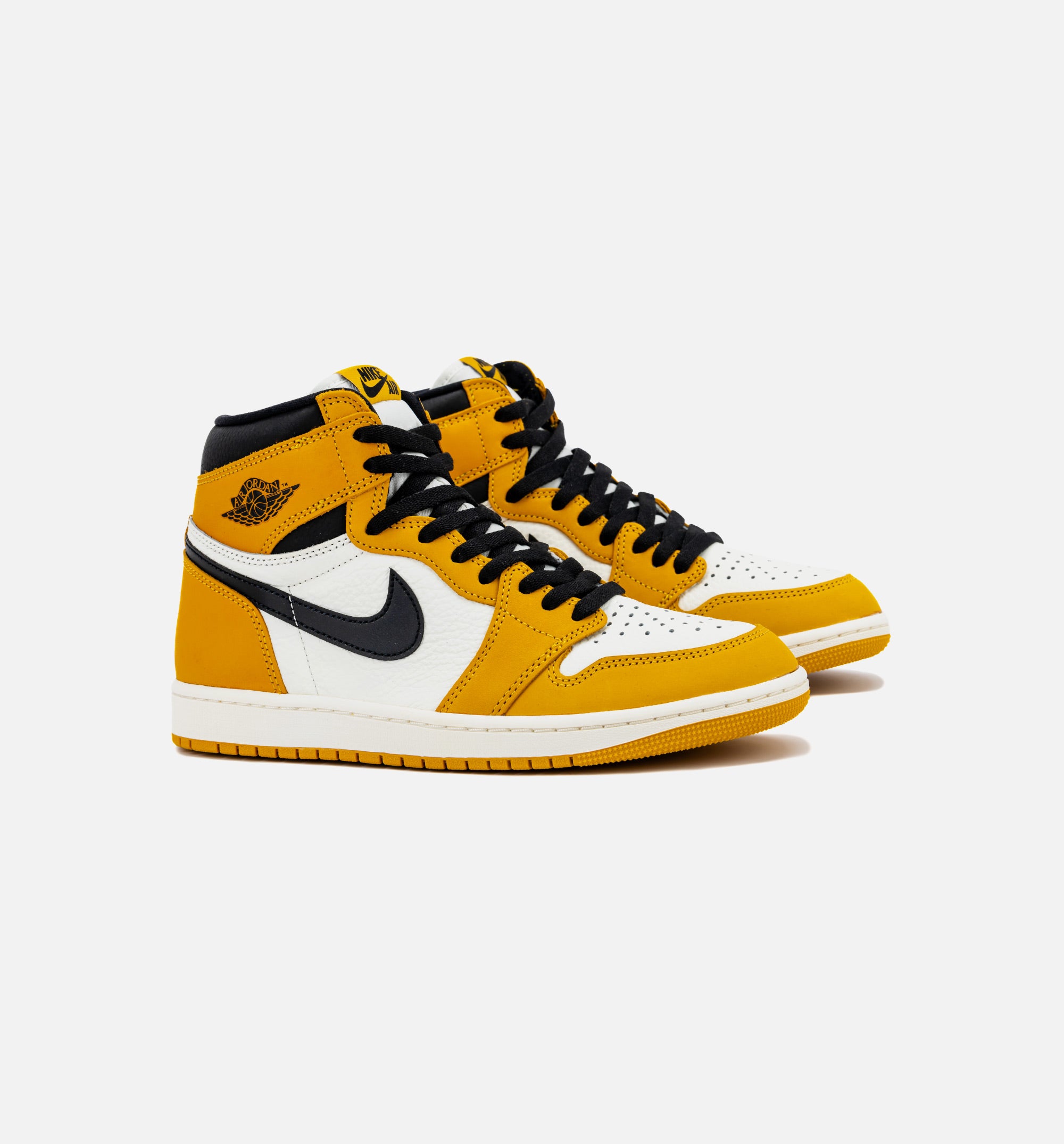 Air Jordan 1 Retro High OG Yellow Ochre Mens Lifestyle Shoe - Yellow Ochre/Sail/Black、mySite、dreamappss