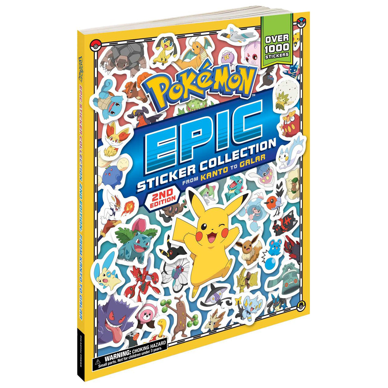  Pokemon Epic Sticker Collection Book: From Kanto to Galar、mySite、ghnorth