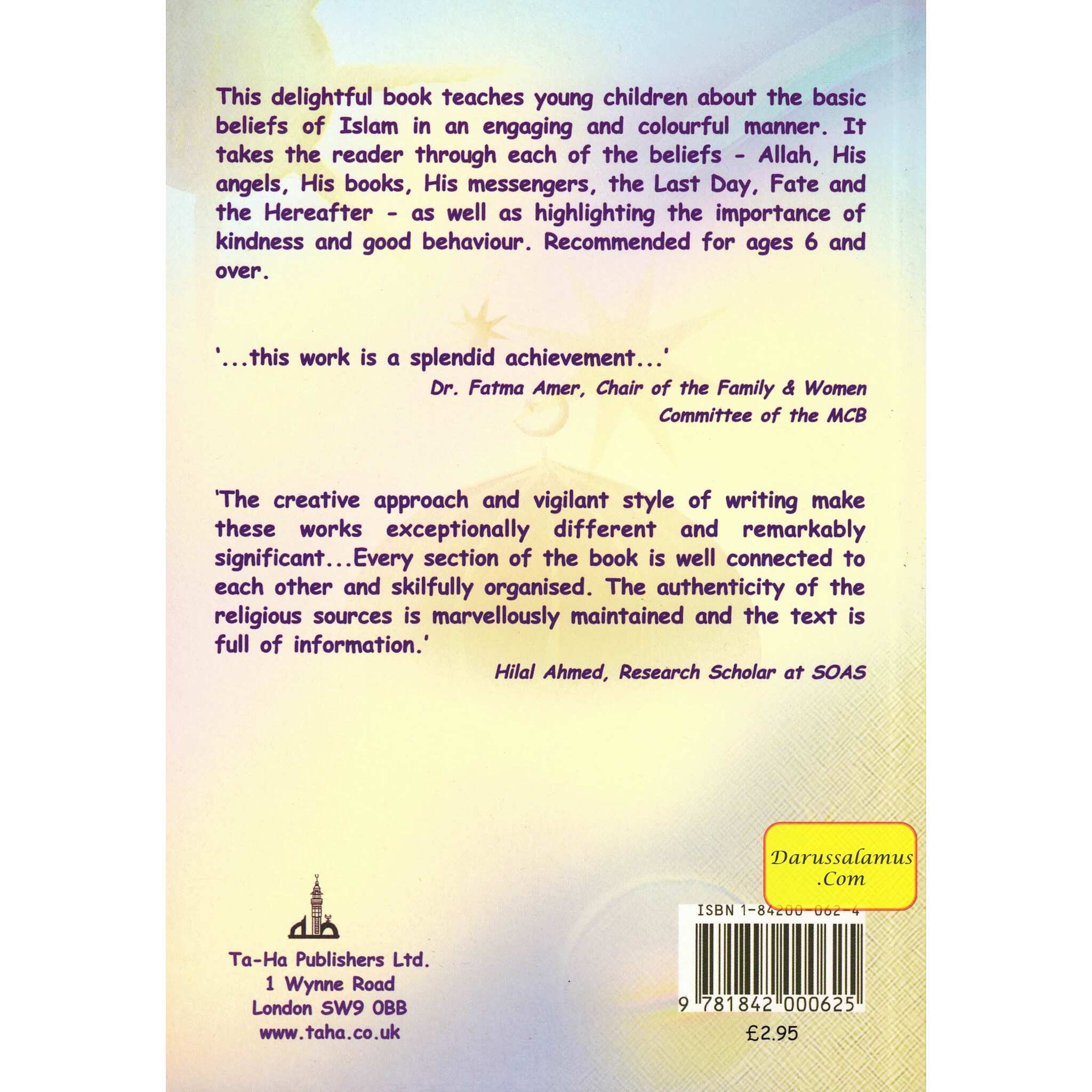 My Little Book of Light Iman for Little Ones By Shiban Akbar、mySite、topwebapps