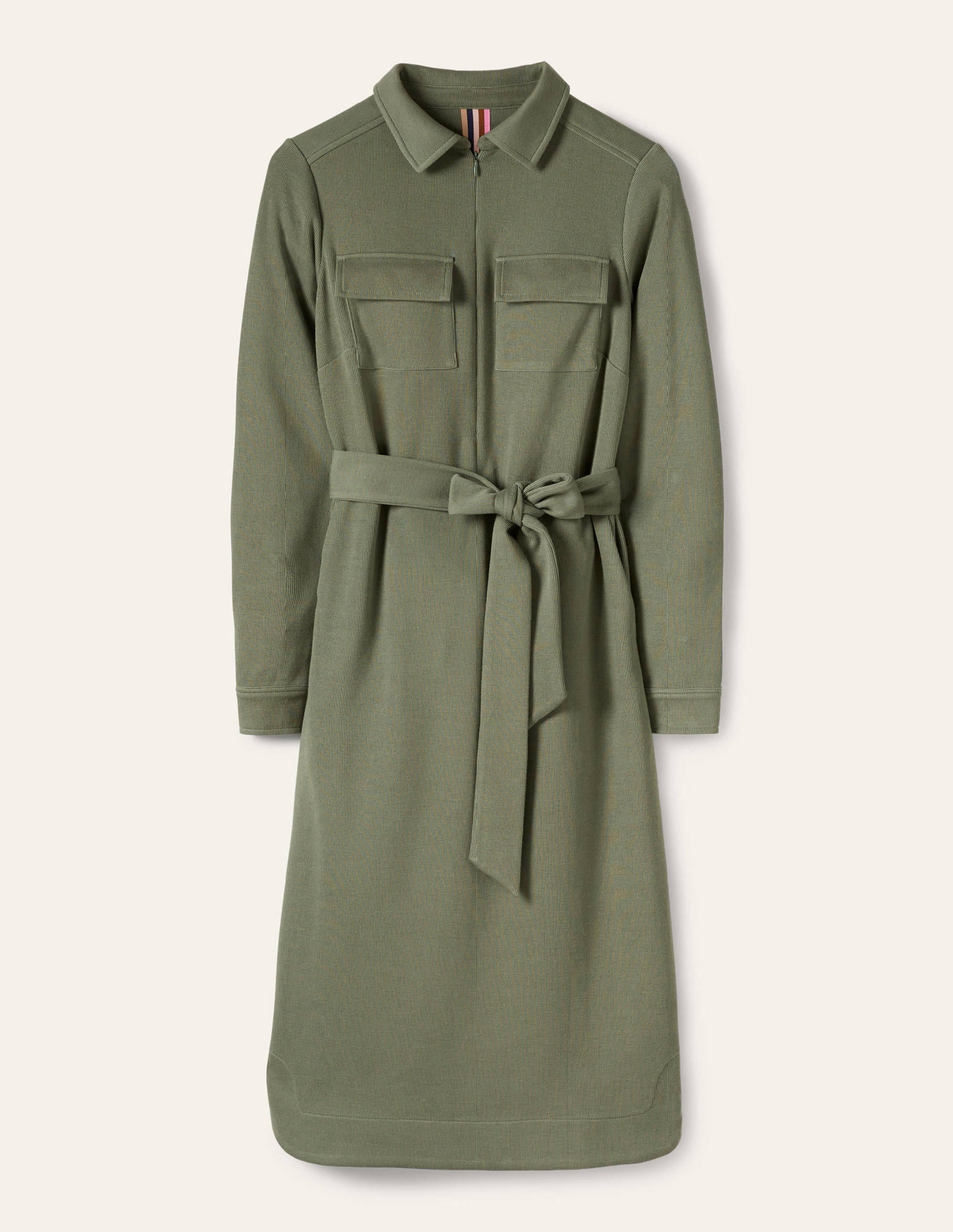  Jersey Midi Shirt Dress-Alder、mySite、ashleygrahame