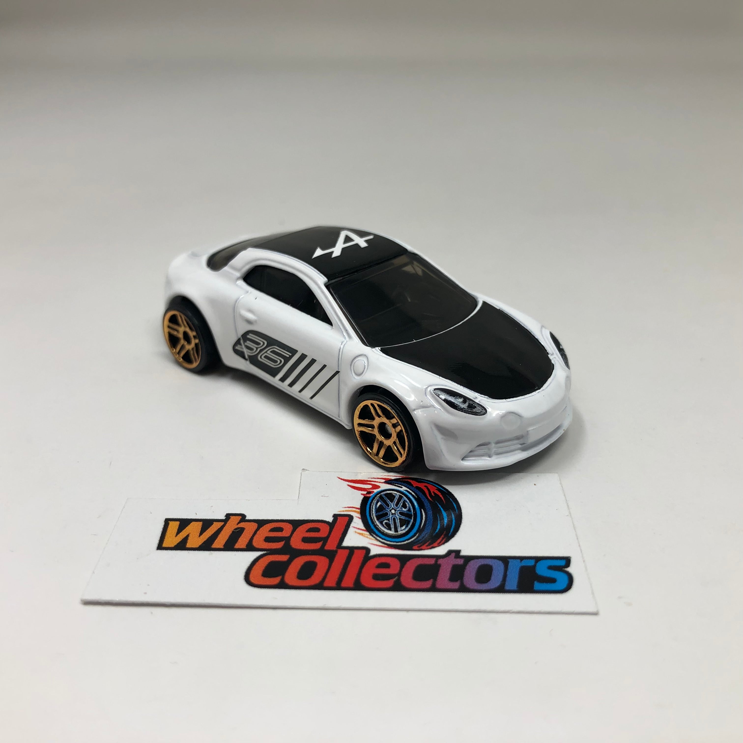 Alpine A110 * White * Hot Wheels Exotics European Series Loose 1:64 Scale、mySite、hgirdovlk