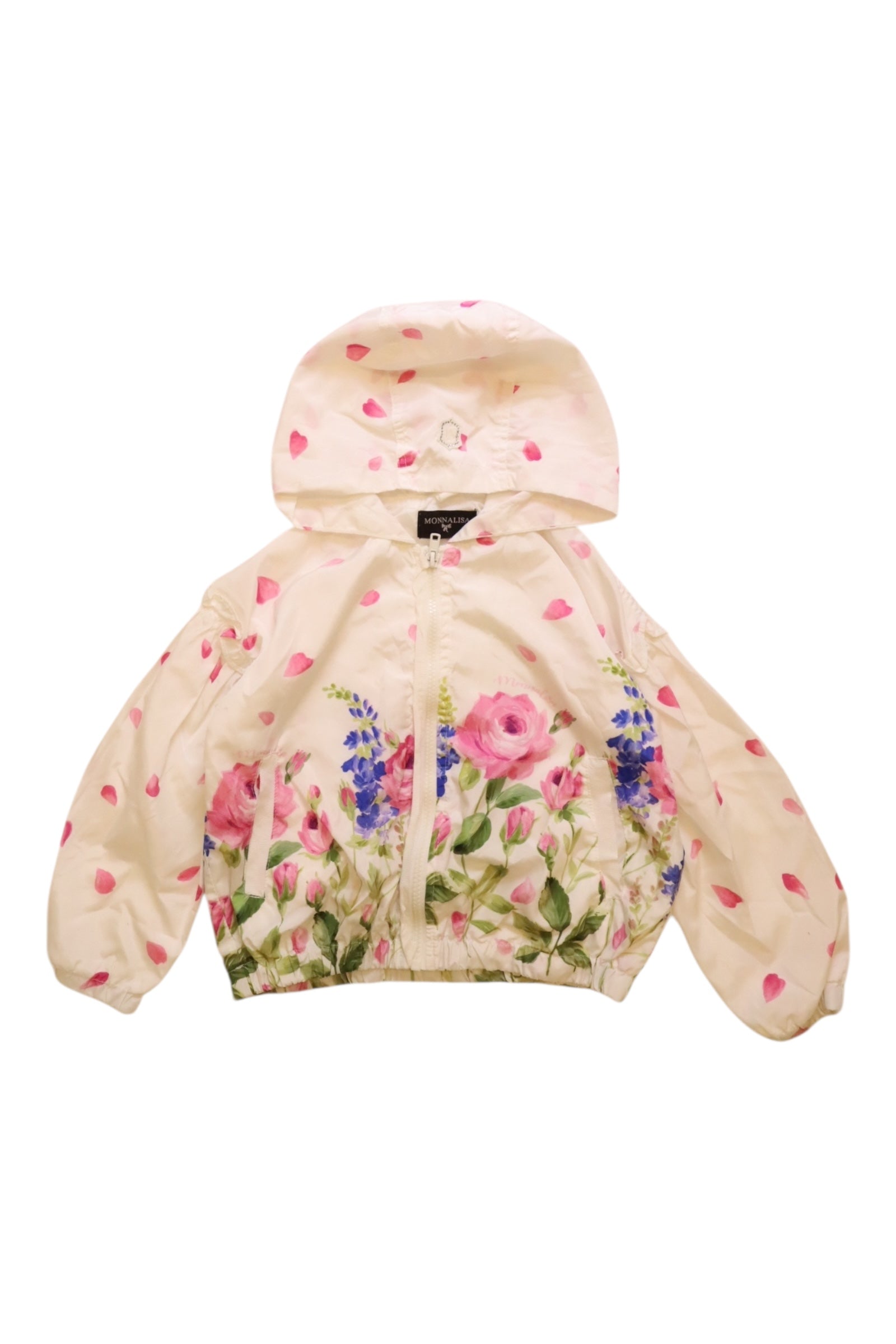 Monnalisa Floral Lightweight Jacket 6T、mySite、g9winljtr