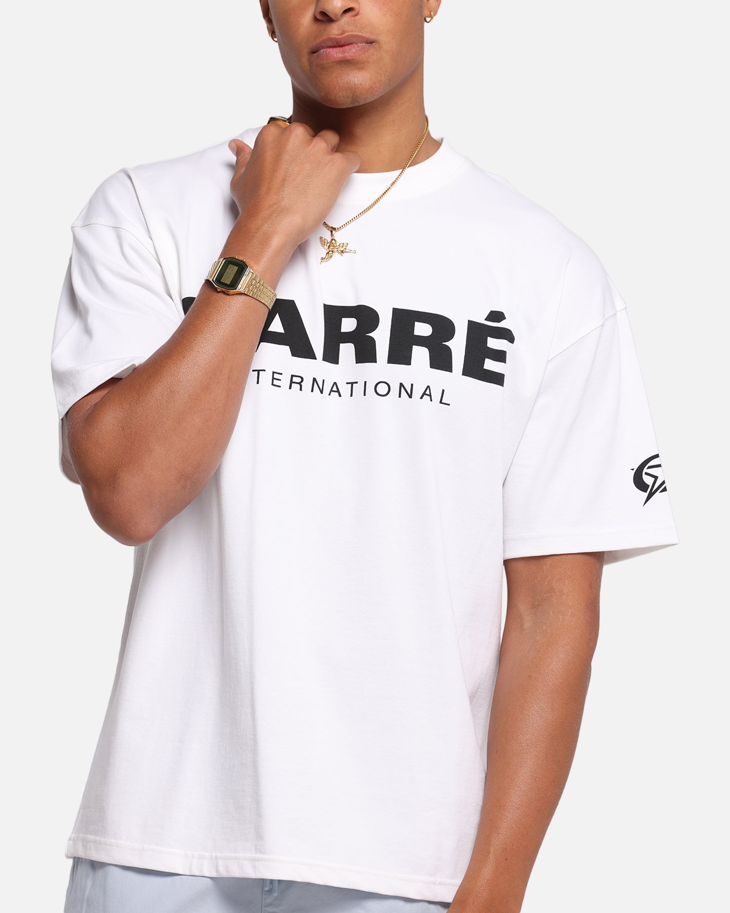 Carre Intl T-Shirt White、mySite、zt4zffjzw