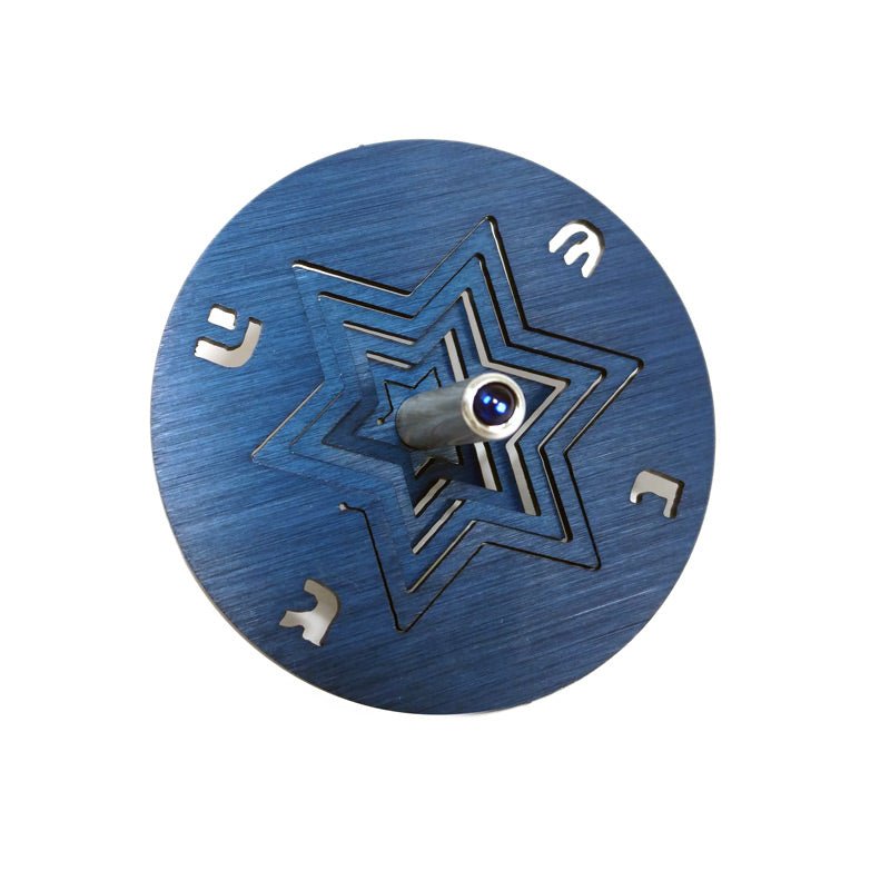  3D Blue Star of David Dreidel、mySite、elrpsem3k