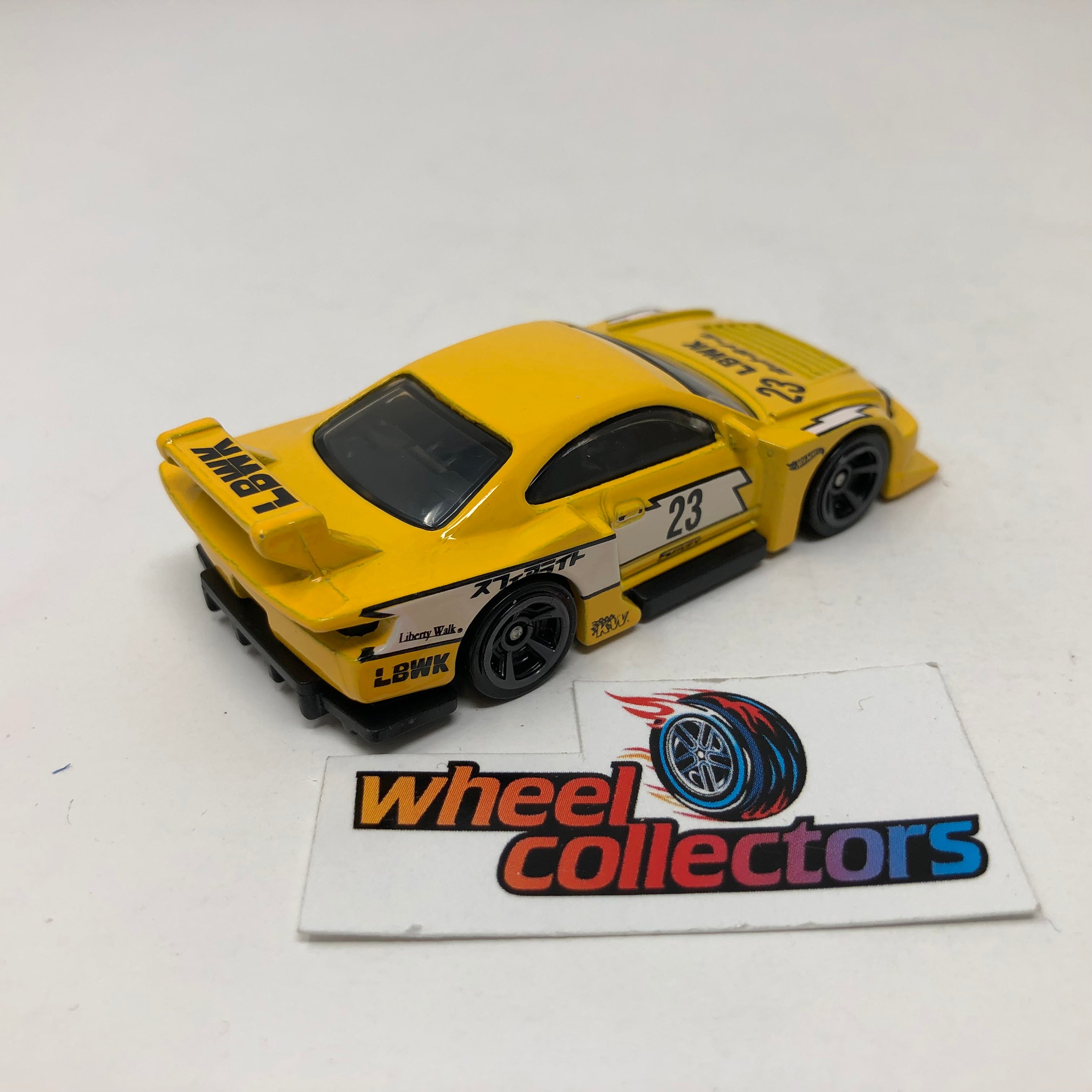 LB Super Silhouette Nissan Silvia (S15) * Yellow * Hot Wheels Loose 1:64 Scale、mySite、hgirdovlk