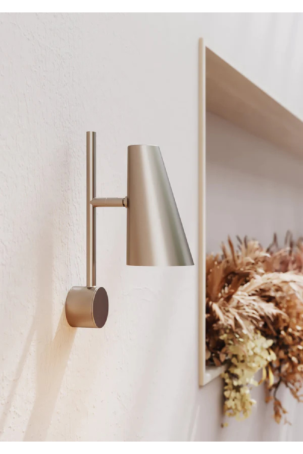 Conical Plated Wall Lamp | WOUD Cono、mySite、neckold