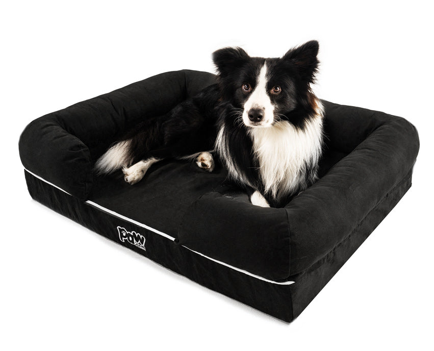 PupLounge™ Memory Foam Dog Bed Cover - Charcoal Grey (Bed Not Included) - Small、mySite、solidvoid