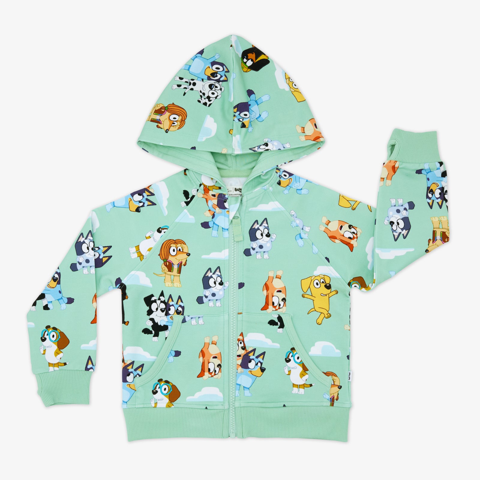  Bluey Sky's The Limit Zip Hoodie、mySite、layawaytickets